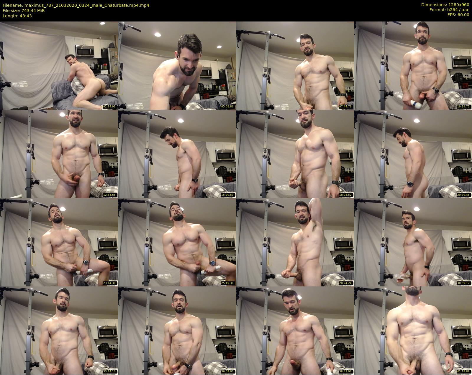 maximus_787 — 44 minute Chaturbate male cam show recording, 720p, Mar 21, 2020