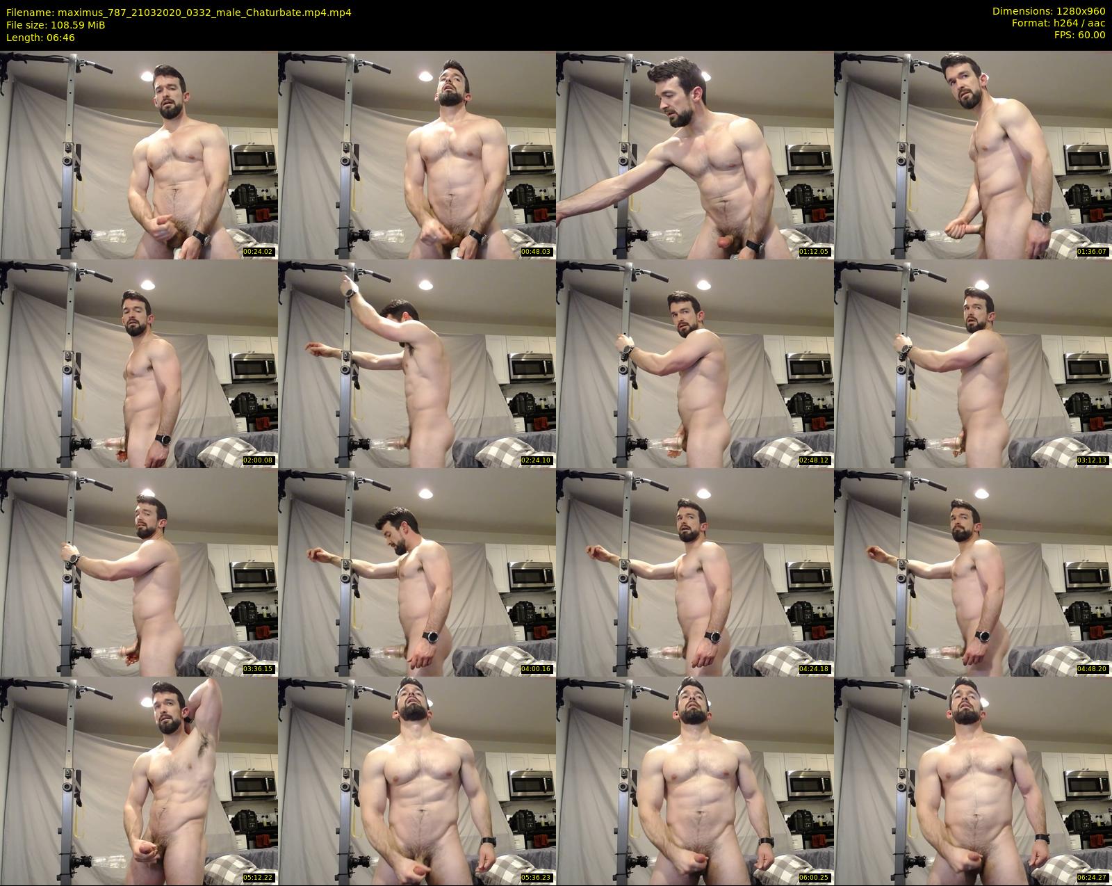 maximus_787 — 7 minute Chaturbate male cam show recording, 720p, Mar 21, 2020