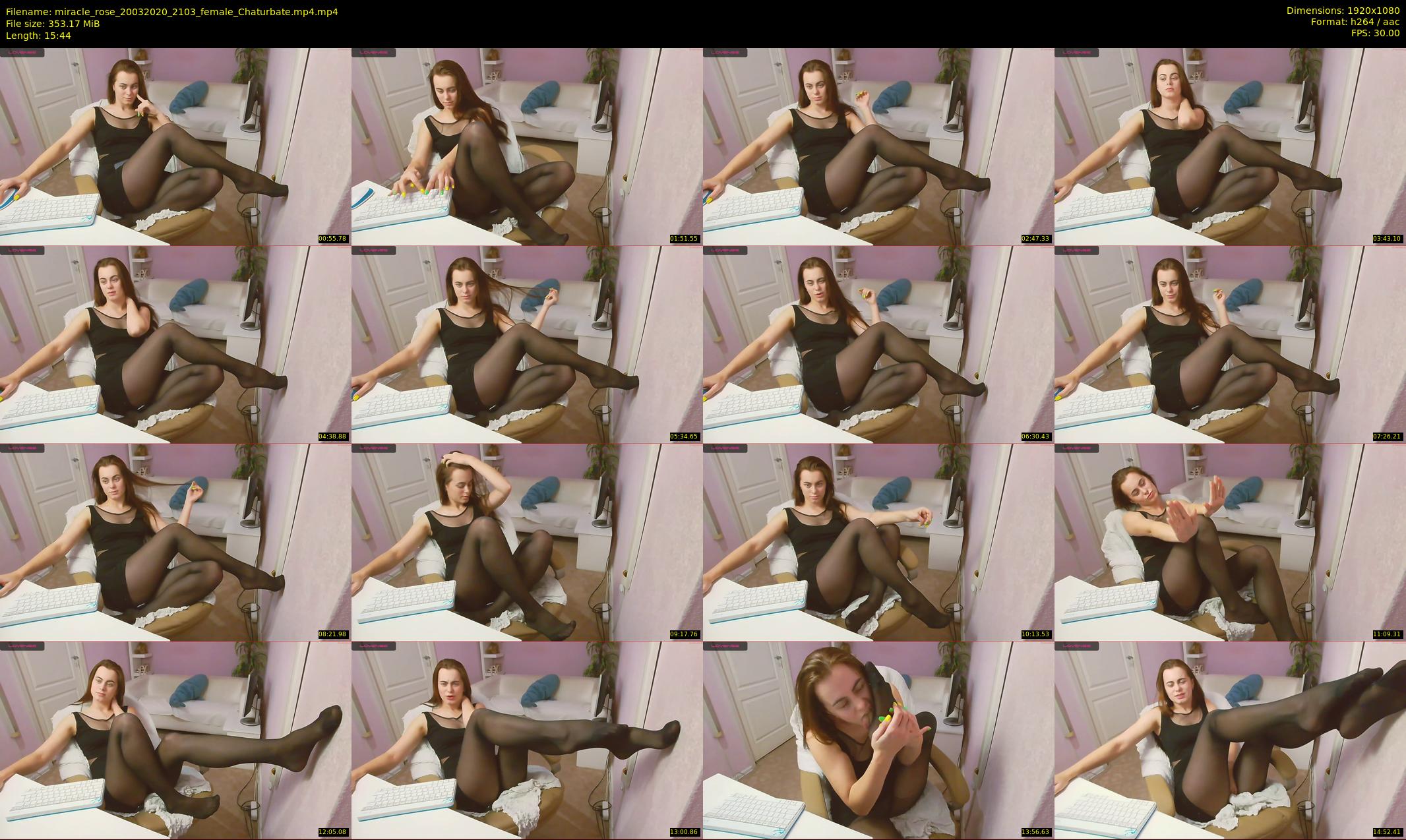 miracle_rose — 16 minute Chaturbate female cam show recording, 1080p, Mar 20, 2020
