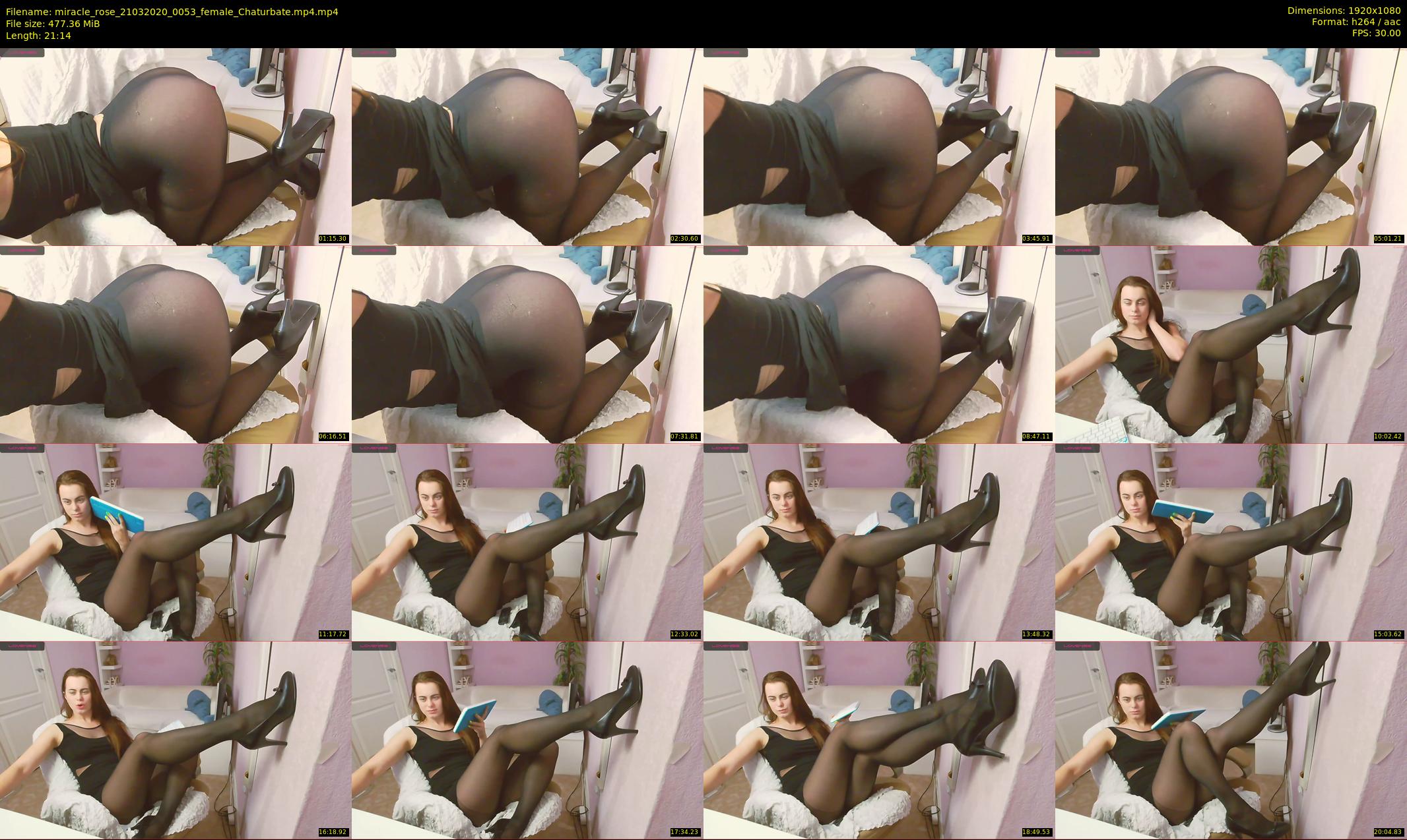 miracle_rose — 22 minute Chaturbate female cam show recording, 1080p, Mar 21, 2020