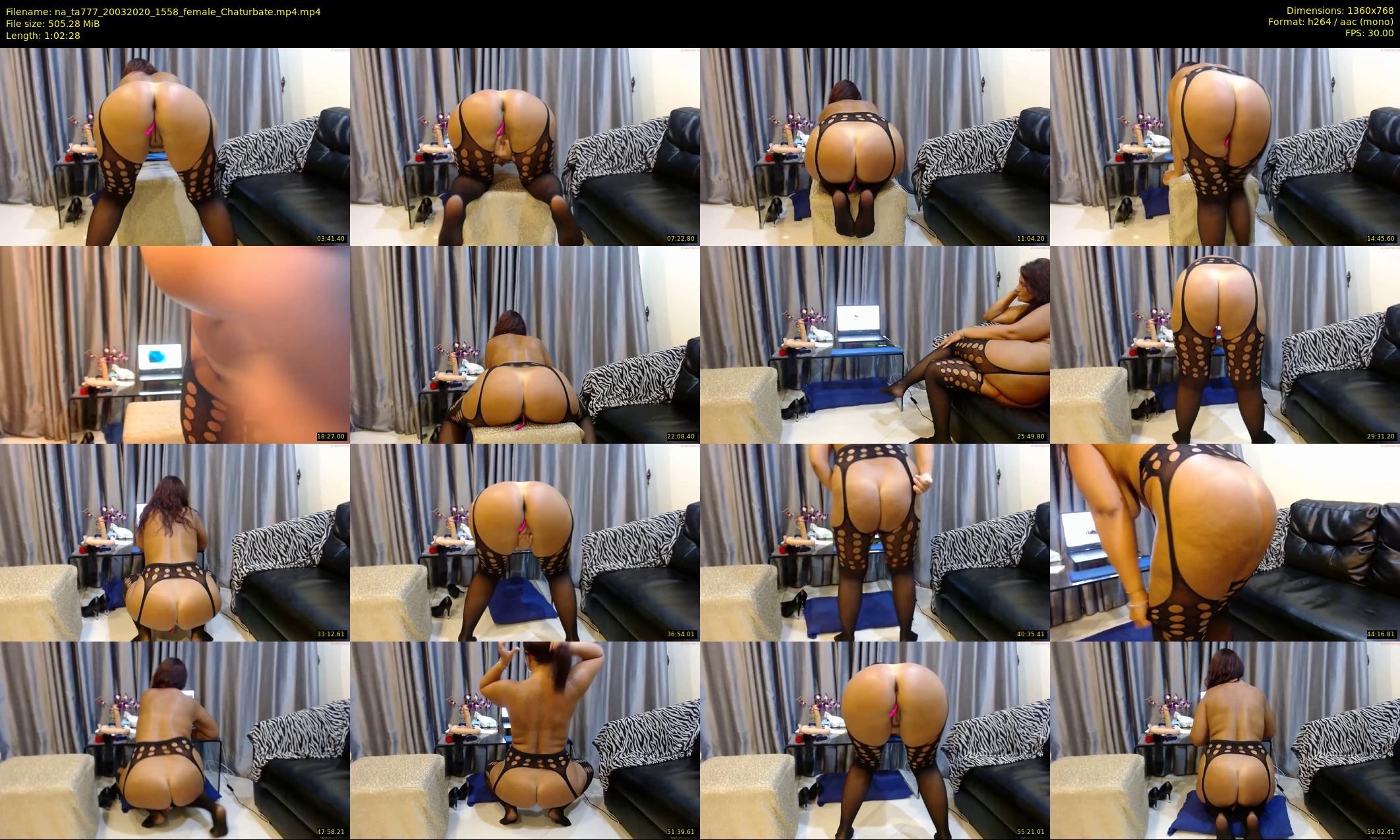 na_ta777 — 63 minute Chaturbate female cam show recording, 720p, Mar 20, 2020
