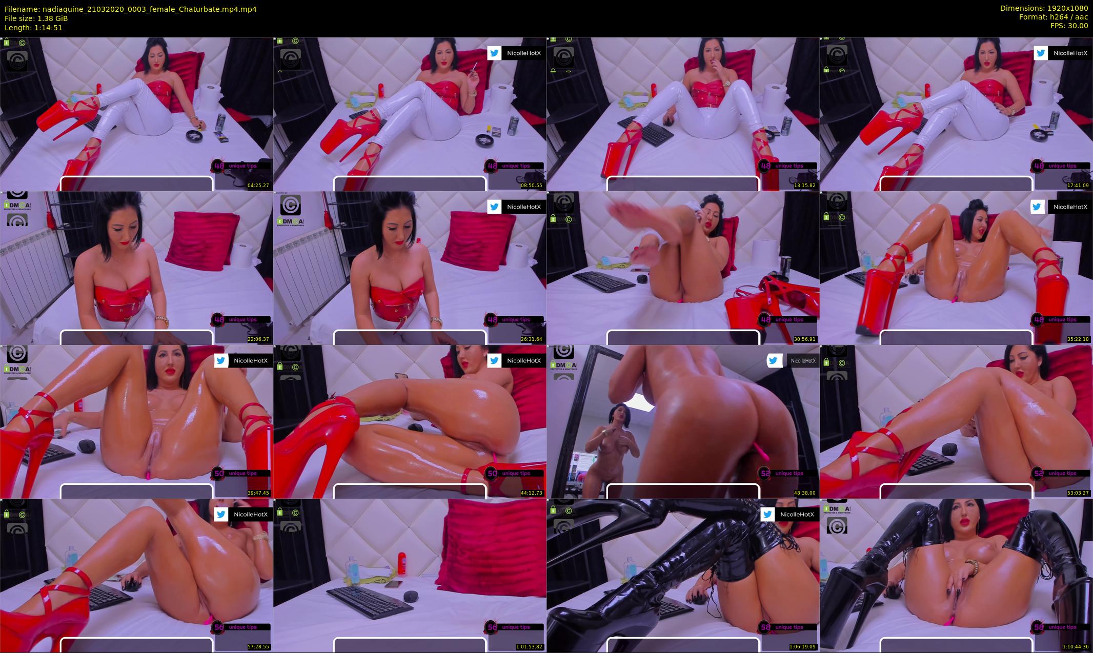 nadiaquine — 75 minute Chaturbate female cam show recording, 1080p, Mar 21, 2020