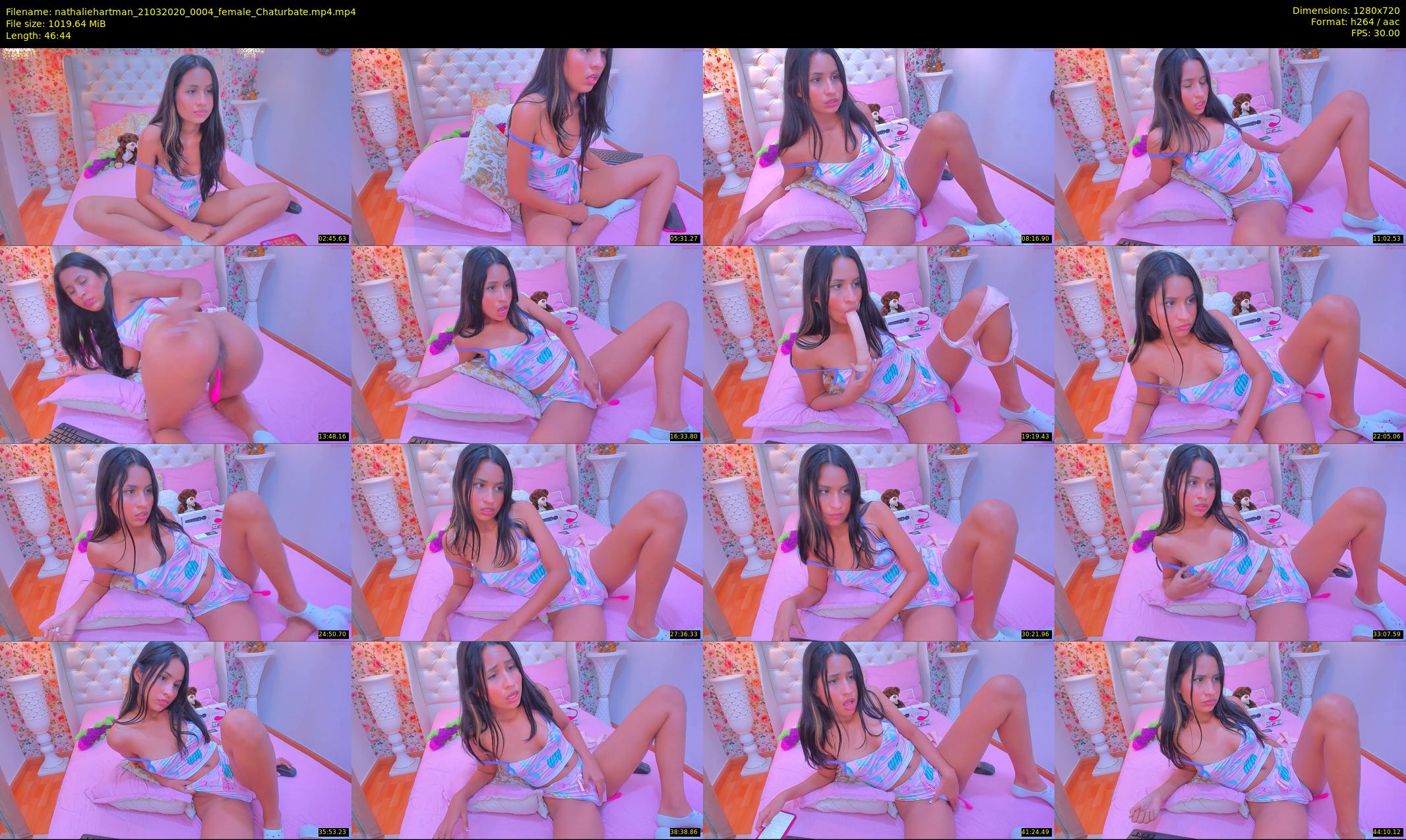 nathaliehartman — 47 minute Chaturbate female cam show recording, 720p, Mar 21, 2020