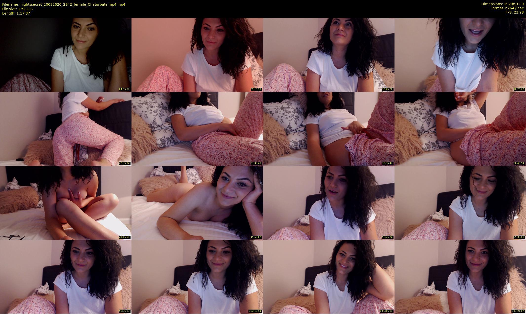nightssecret — 78 minute Chaturbate female cam show recording, 1080p, Mar 20, 2020