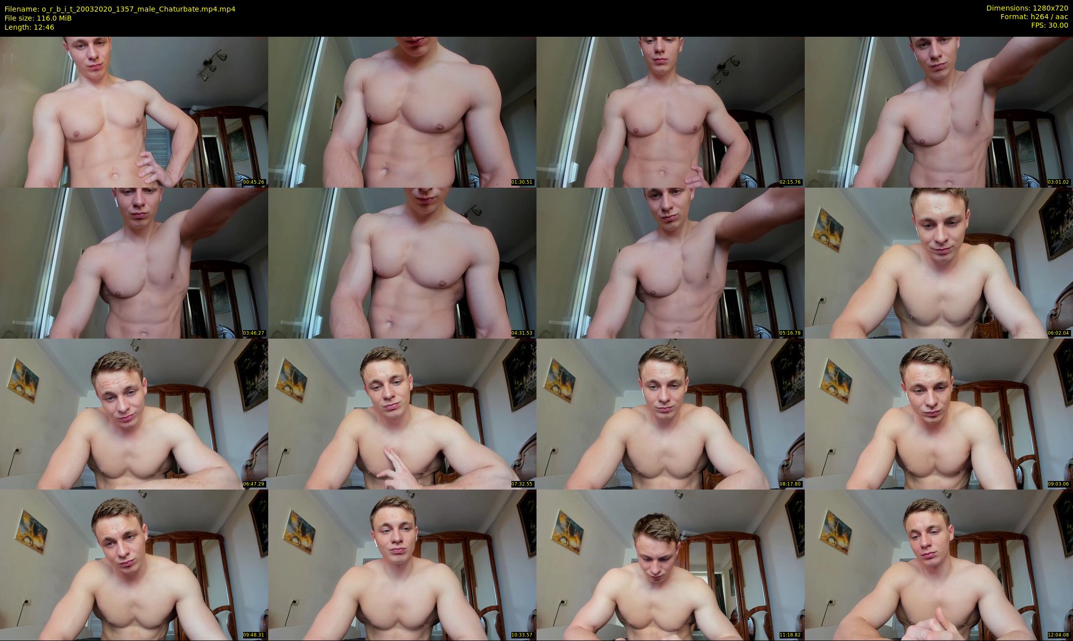 o_r_b_i_t — 13 minute Chaturbate male cam show recording, 720p, Mar 20, 2020