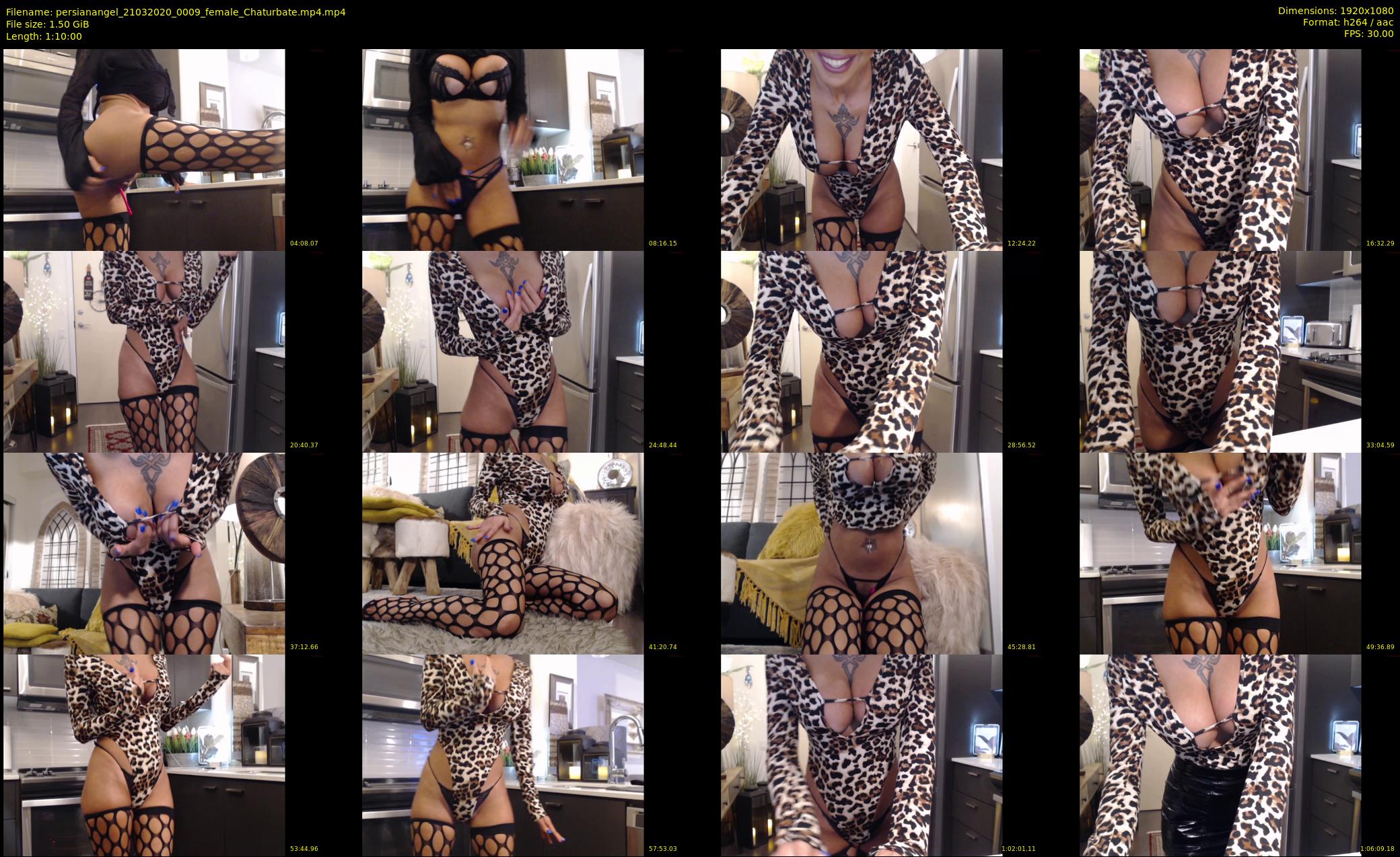 persianangel — 70 minute Chaturbate female cam show recording, 1080p, Mar 21, 2020