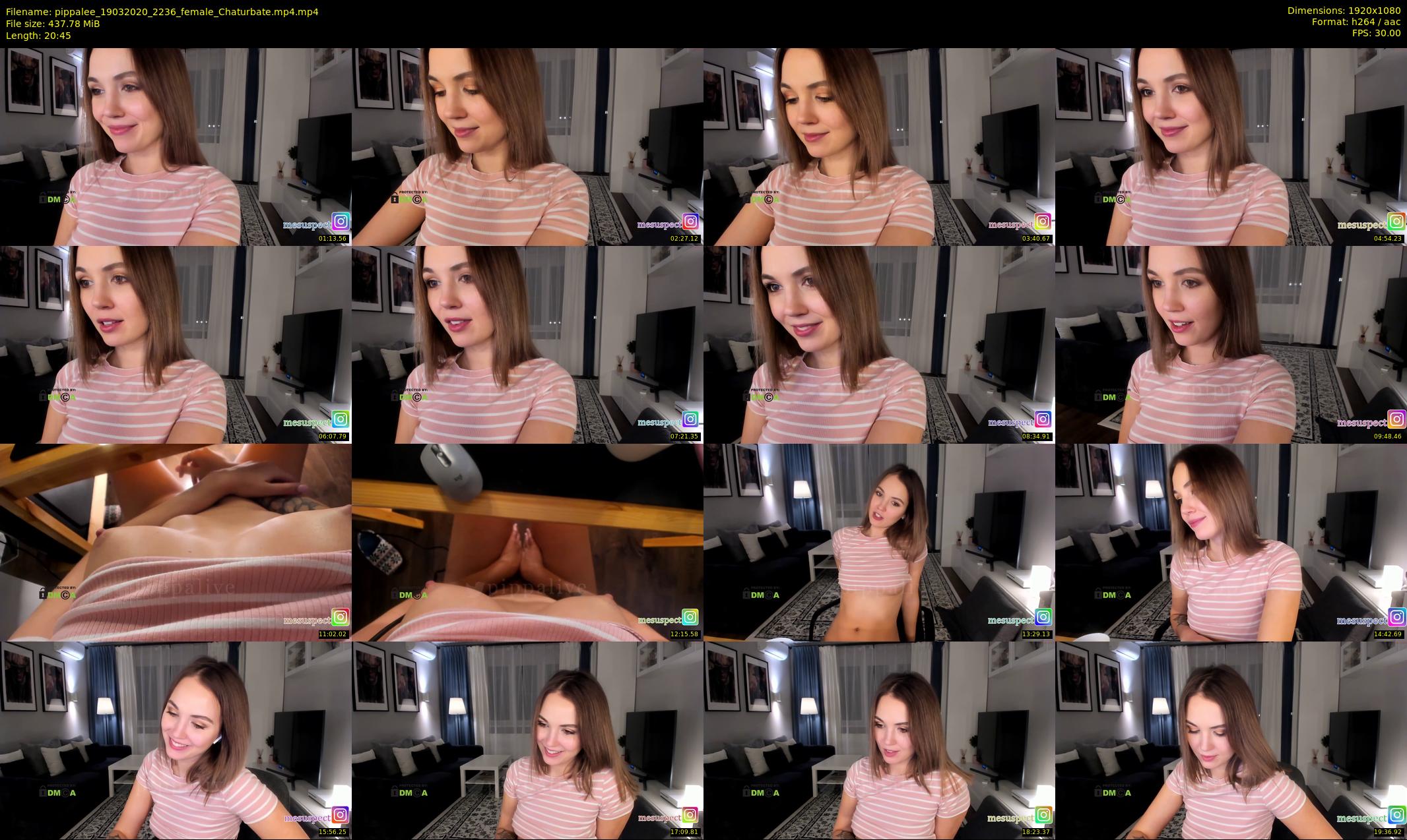 pippalee — 21 minute Chaturbate female cam show recording, 1080p, Mar 19, 2020
