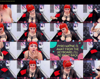 pyrowayne — 54 minute Chaturbate female cam show recording, 720p, Mar 21, 2020