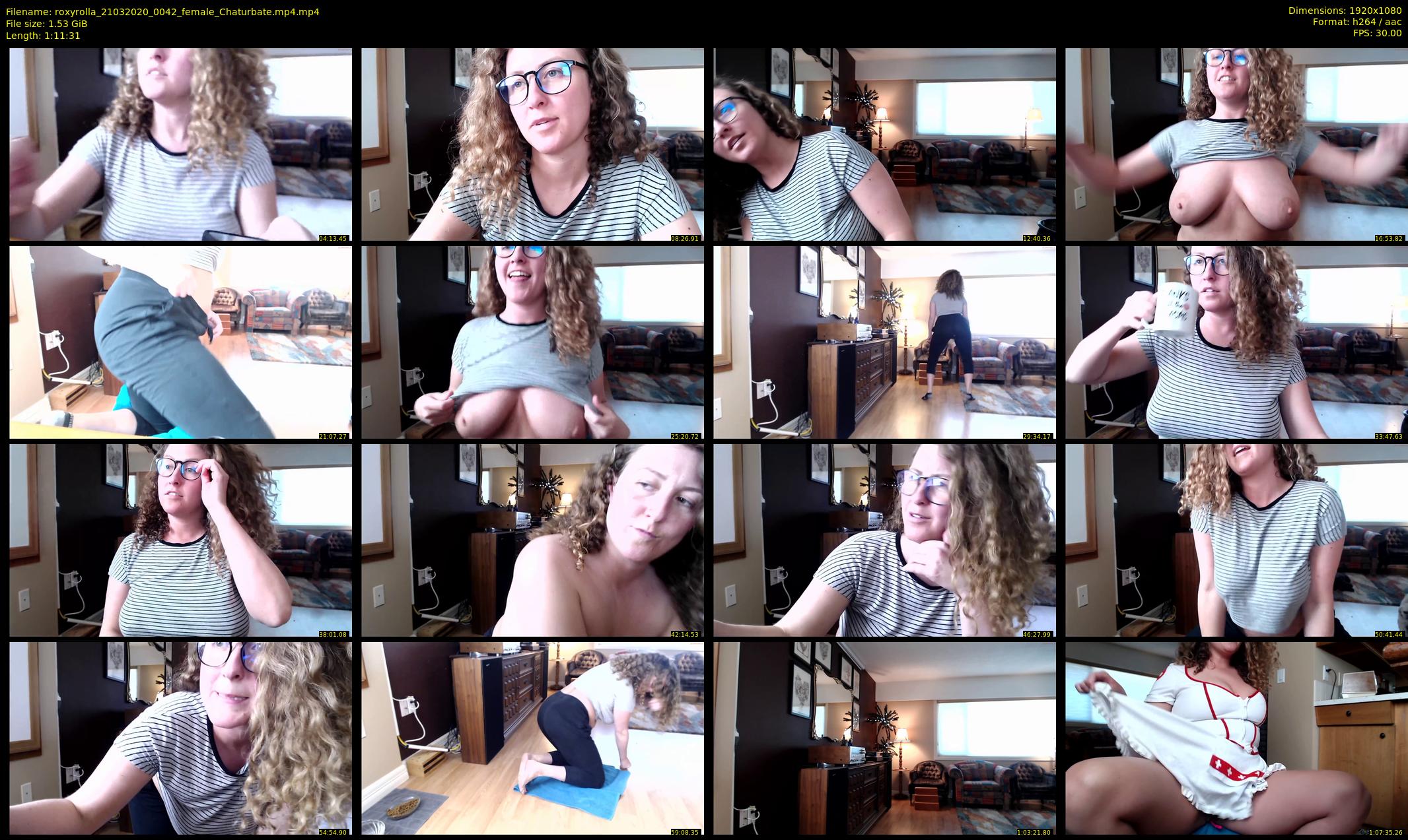roxyrolla — 72 minute Chaturbate female cam show recording, 1080p, Mar 21, 2020