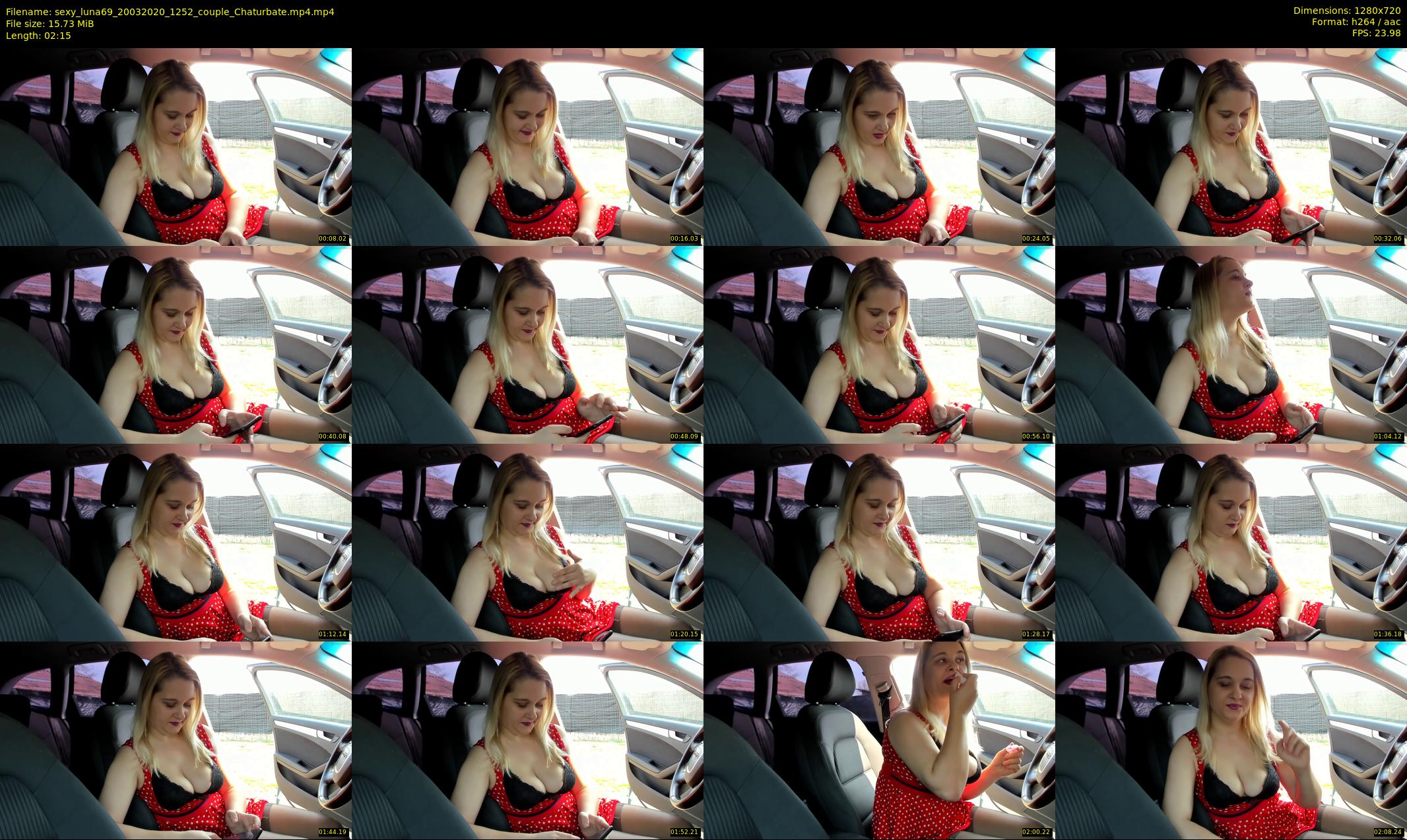 sexy_luna69 — 3 minute Chaturbate couple cam show recording, 720p, Mar 20, 2020