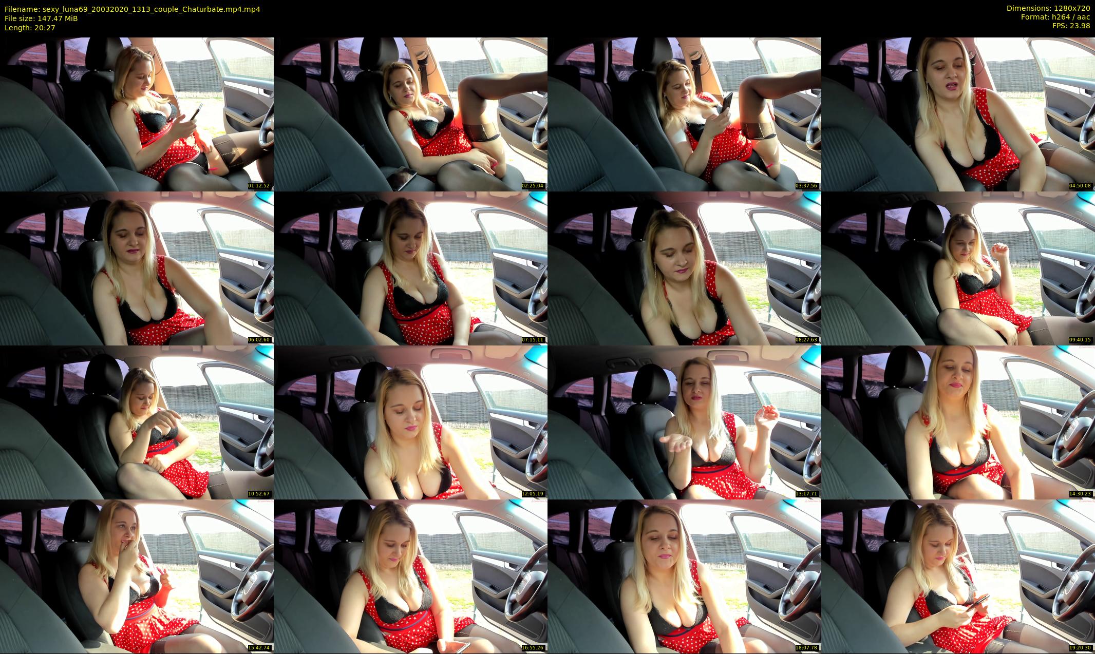 sexy_luna69 — 21 minute Chaturbate couple cam show recording, 720p, Mar 20, 2020