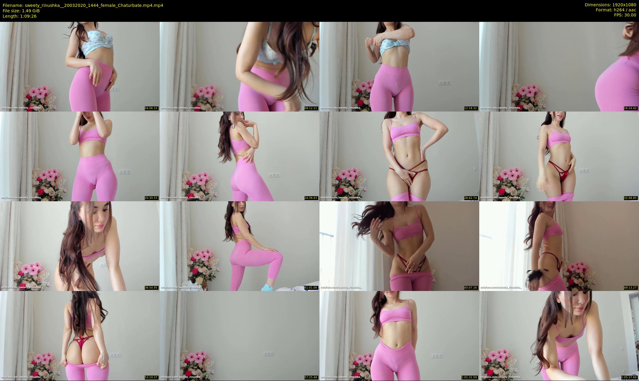 sweety_rinushka_ — 70 minute Chaturbate female cam show recording, 1080p, Mar 20, 2020