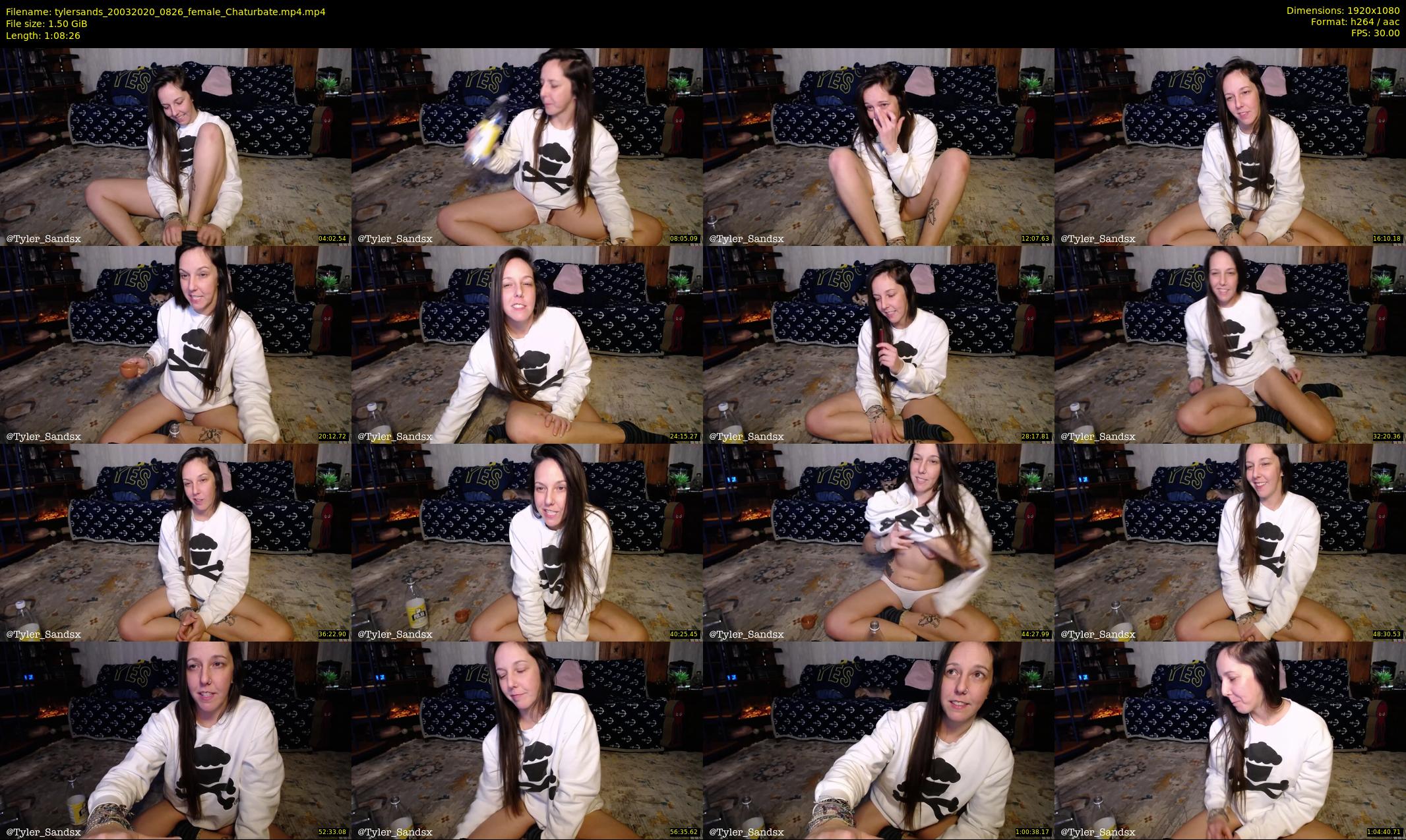 tylersands — 69 minute Chaturbate female cam show recording, 1080p, Mar 20, 2020