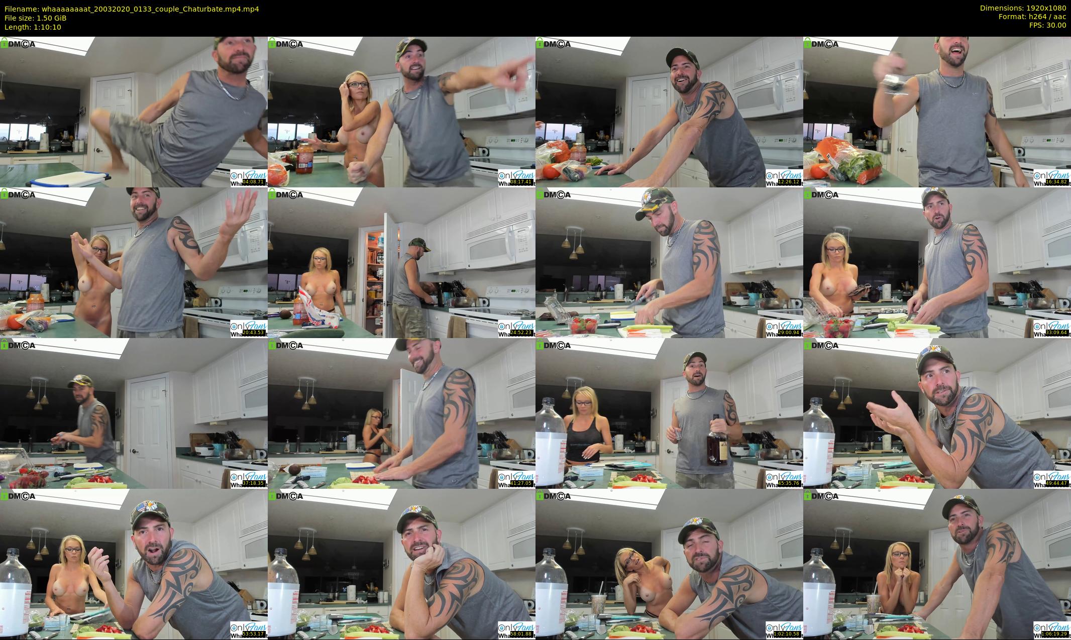 whaaaaaaaat — 71 minute Chaturbate couple cam show recording, 1080p, Mar 20, 2020