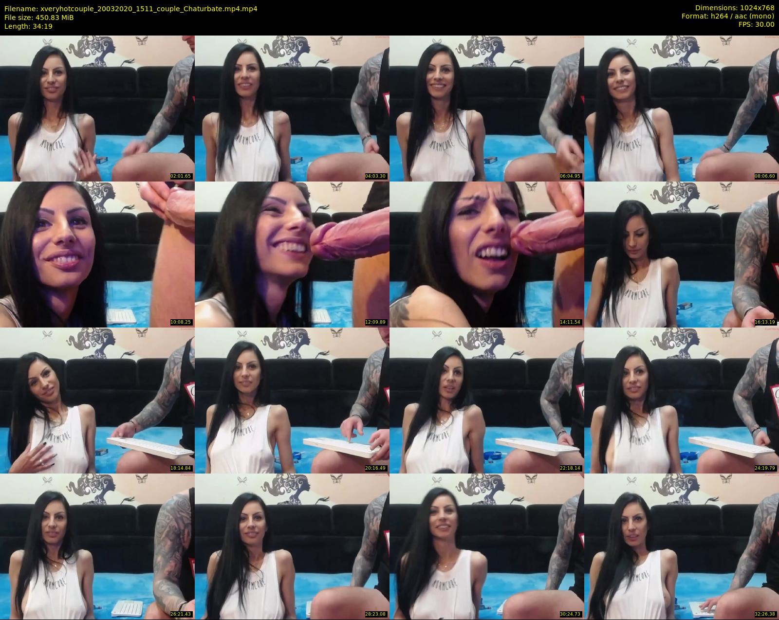 xveryhotcouple — 35 minute Chaturbate female cam show recording, 720p, Mar 20, 2020