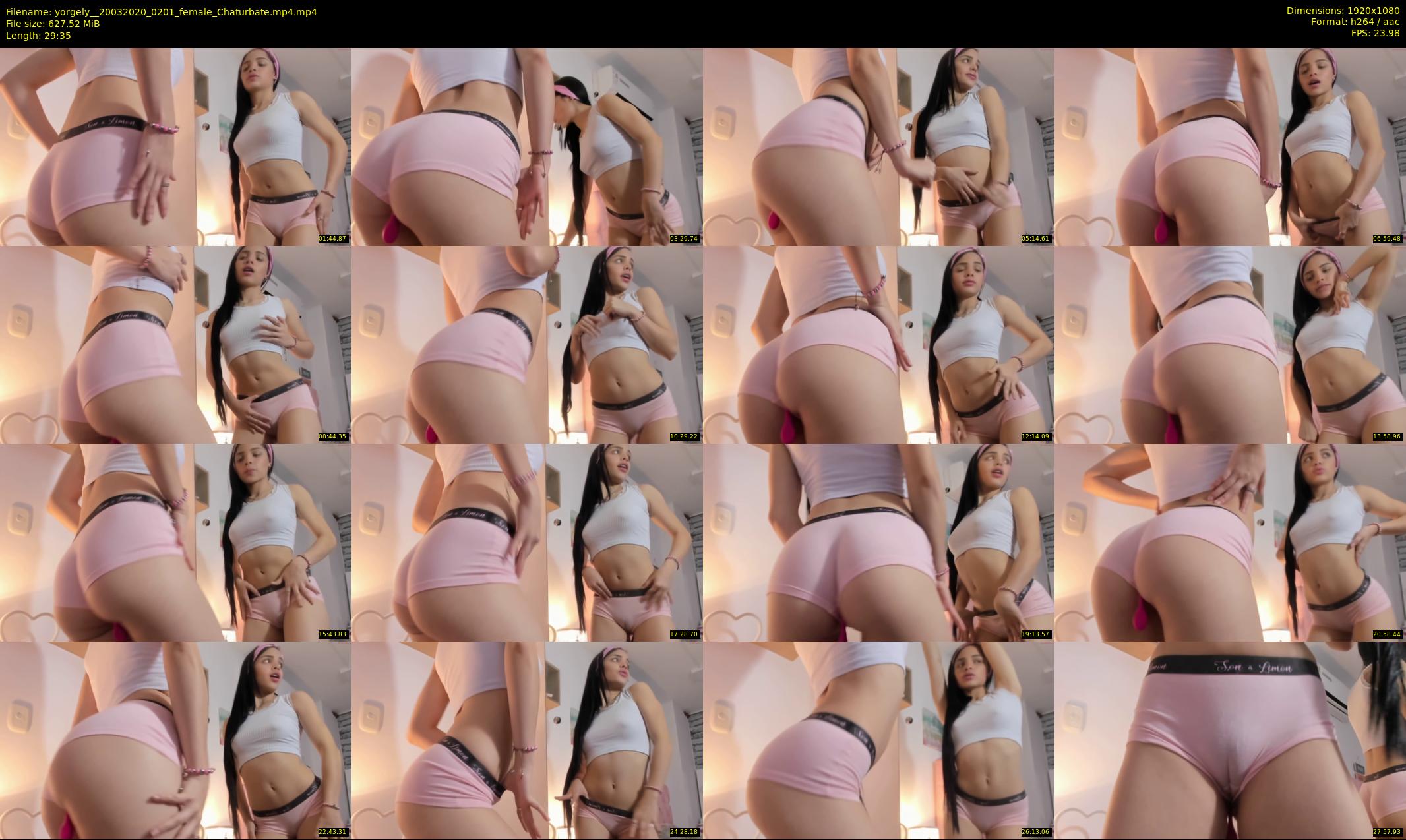 yorgely_ — 30 minute Chaturbate female cam show recording, 1080p, Mar 20, 2020