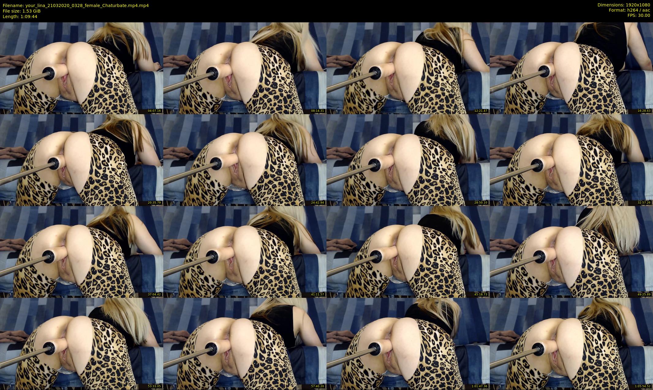 your_lina — 70 minute Chaturbate female cam show recording, 1080p, Mar 21, 2020