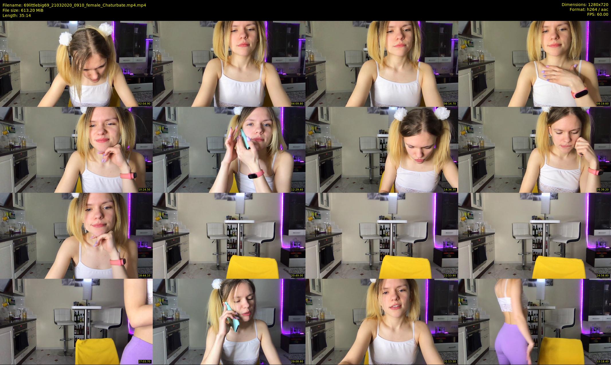 69littlebig69 — 36 minute Chaturbate couple cam show recording, 720p, Mar 21, 2020
