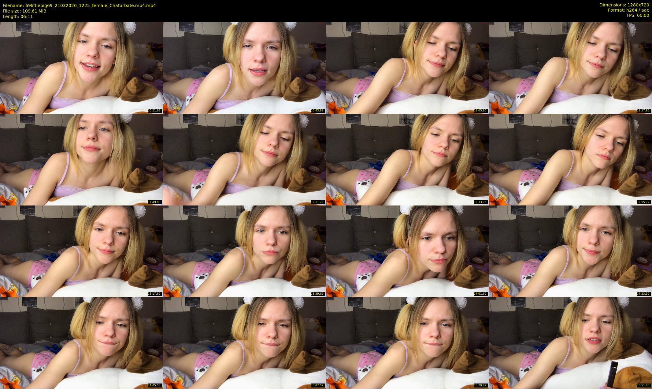 69littlebig69 — 7 minute Chaturbate couple cam show recording, 720p, Mar 21, 2020