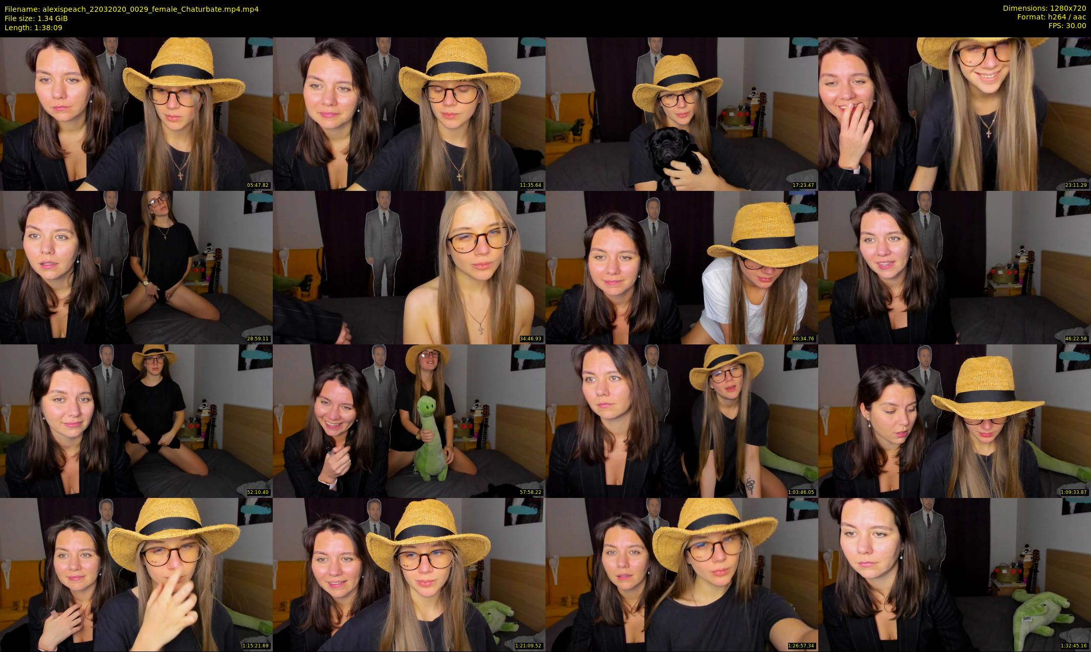 alexispeach — 99 minute Chaturbate female cam show recording, 720p, Mar 22, 2020