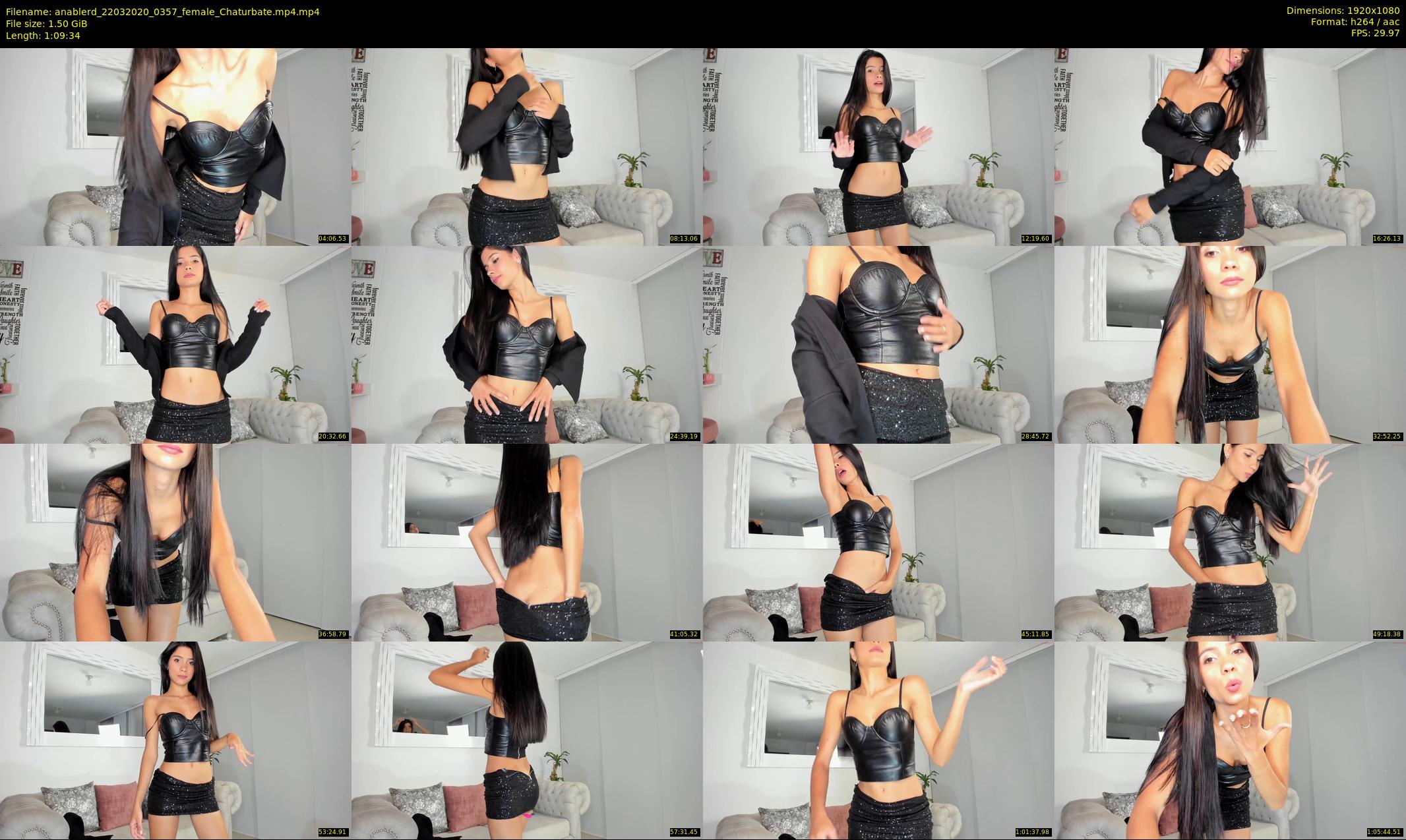 anablerd — 70 minute Chaturbate female cam show recording, 1080p, Mar 22, 2020