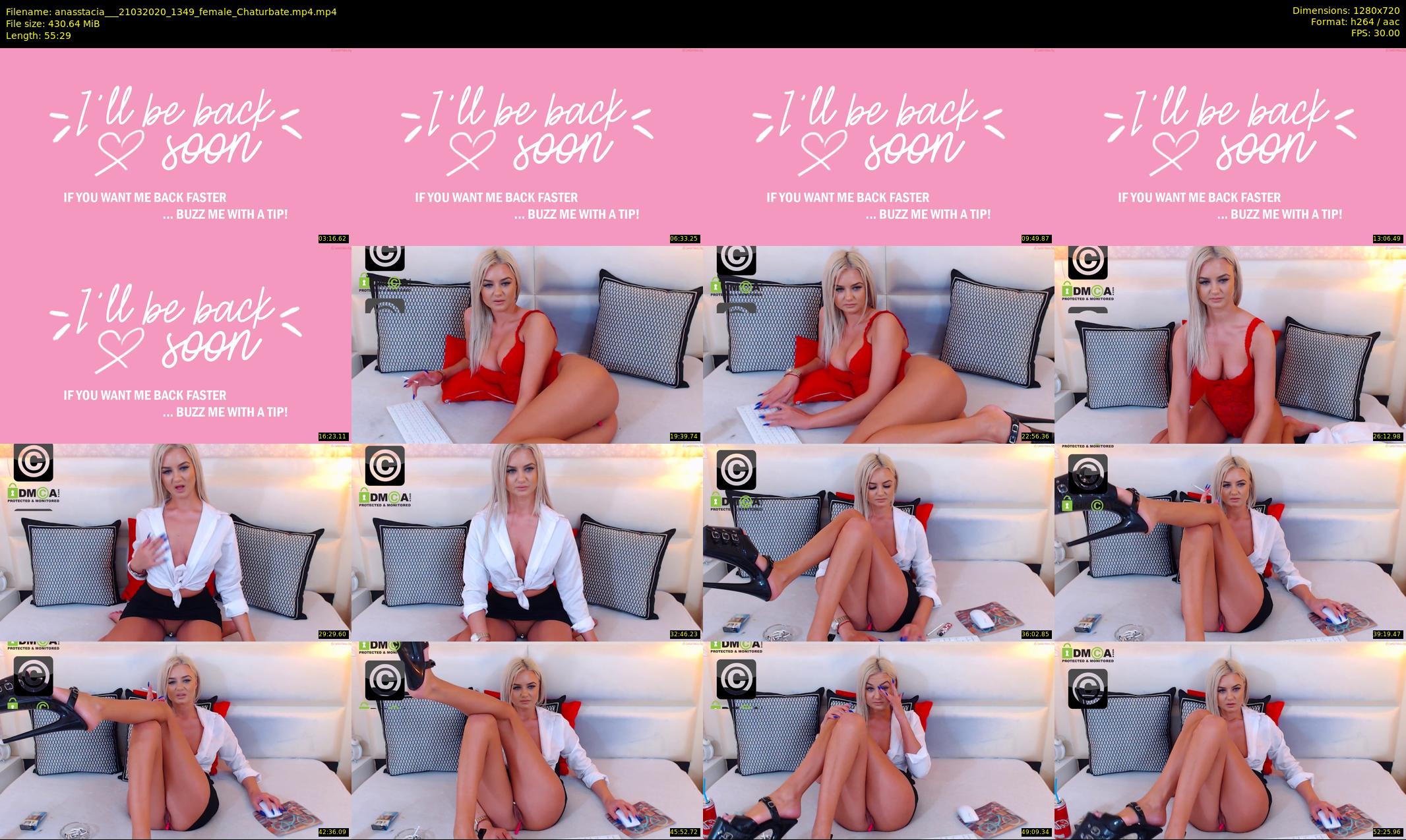 anasstacia__ — 56 minute Chaturbate female cam show recording, 720p, Mar 21, 2020
