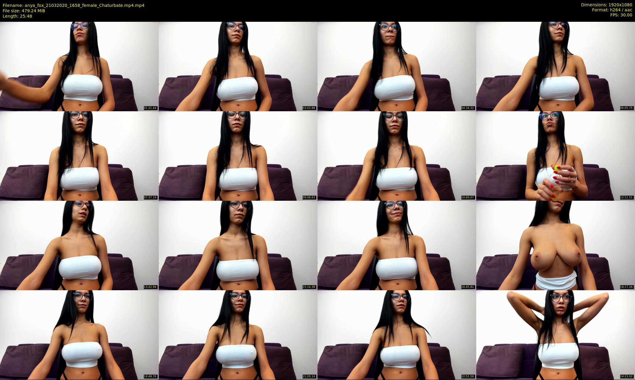anya_fox — 26 minute Chaturbate female cam show recording, 1080p, Mar 21, 2020