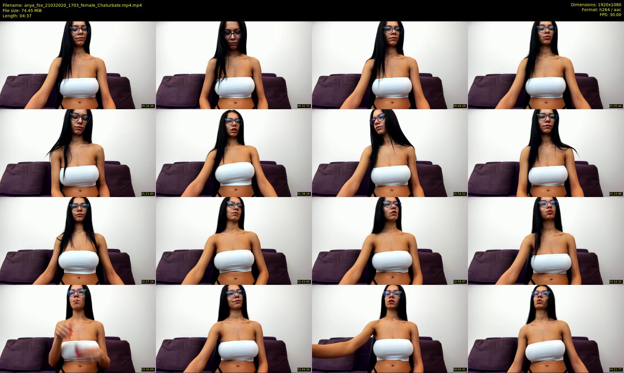 anya_fox — 5 minute Chaturbate female cam show recording, 1080p, Mar 21, 2020