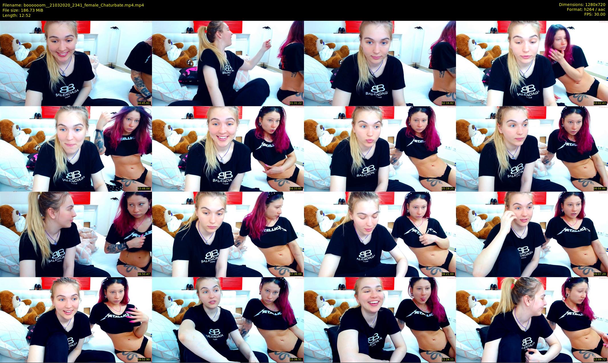 boooooom_ — 13 minute Chaturbate female cam show recording, 720p, Mar 21, 2020