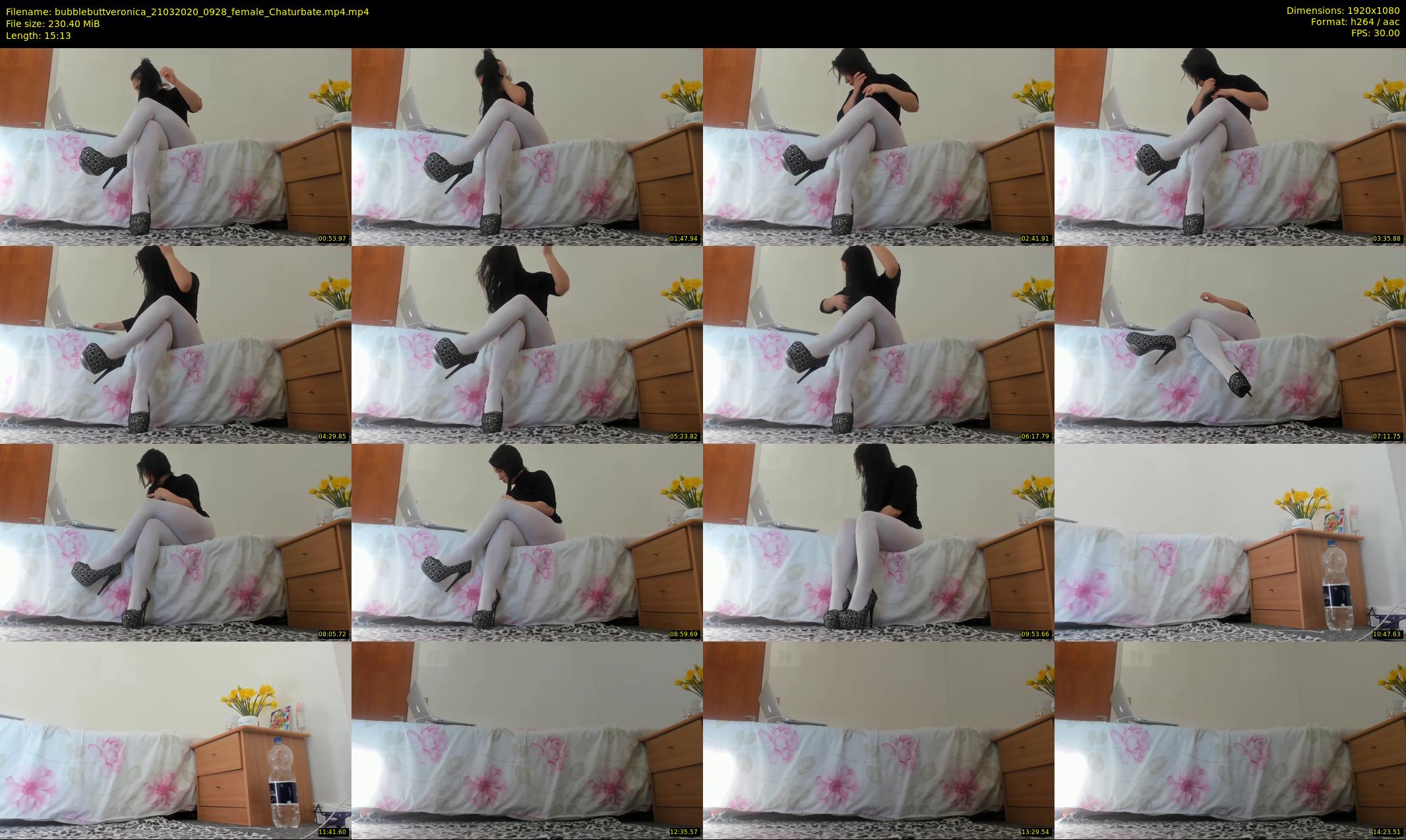 bubblebuttveronica — 16 minute Chaturbate female cam show recording, 1080p, Mar 21, 2020