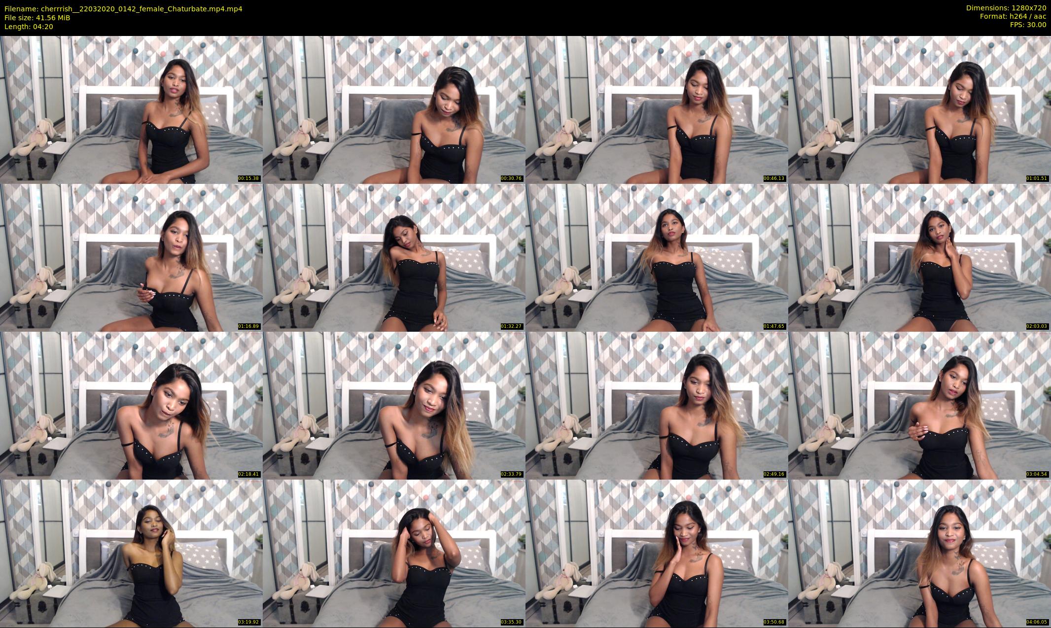 cherrrish_ — 5 minute Chaturbate female cam show recording, 720p, Mar 22, 2020
