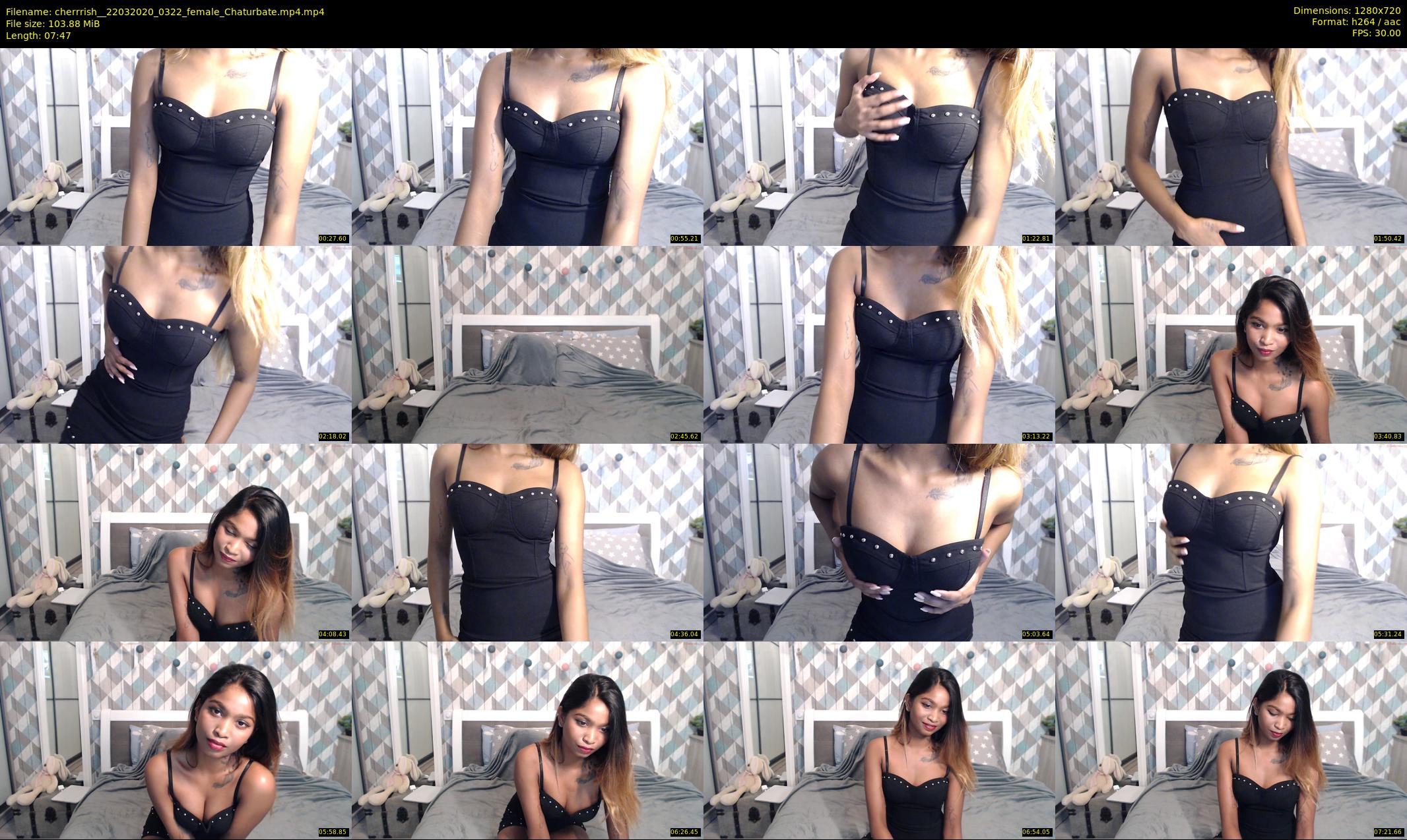 cherrrish_ — 8 minute Chaturbate female cam show recording, 720p, Mar 22, 2020