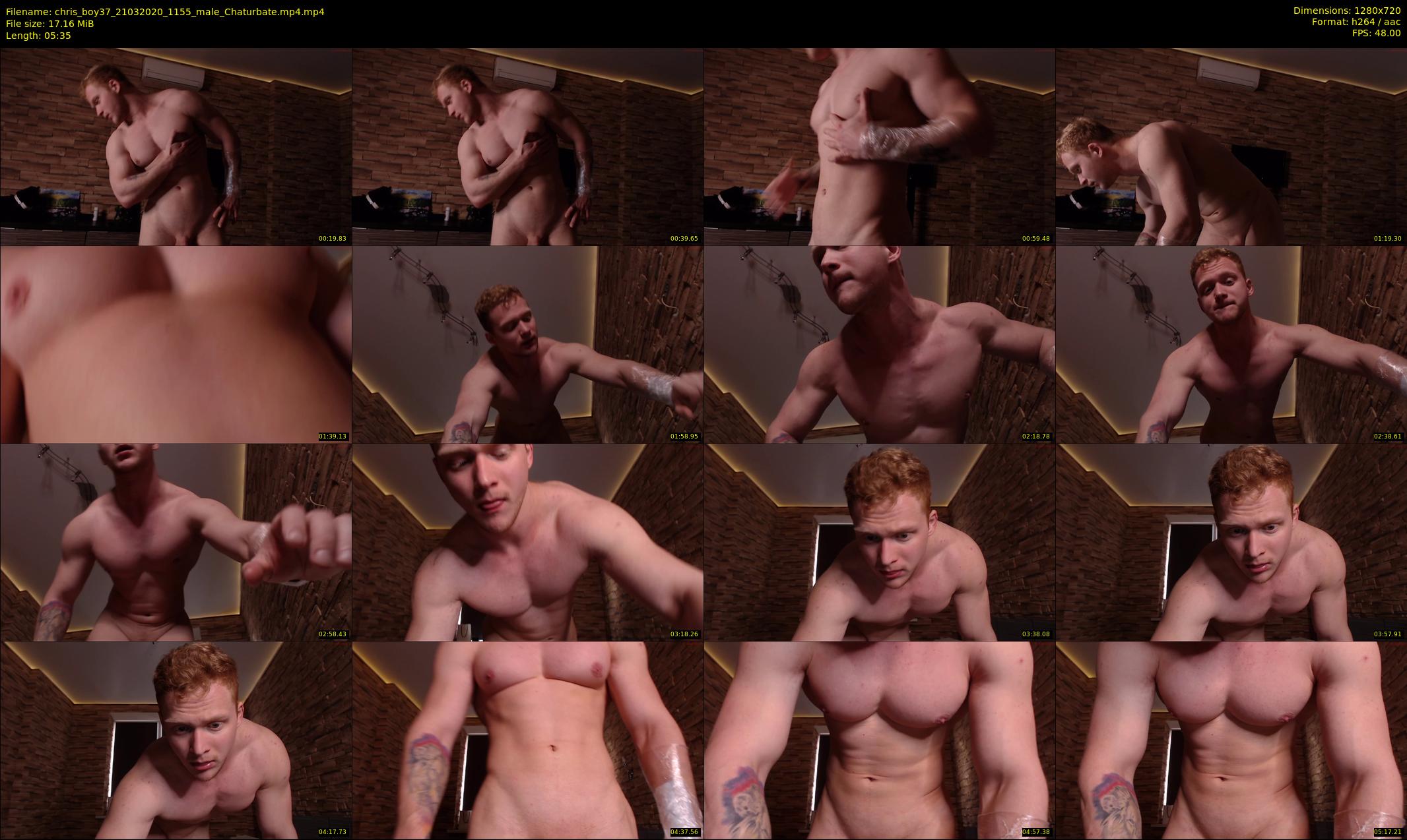 chris_boy37 — 6 minute Chaturbate male cam show recording, 720p, Mar 21, 2020