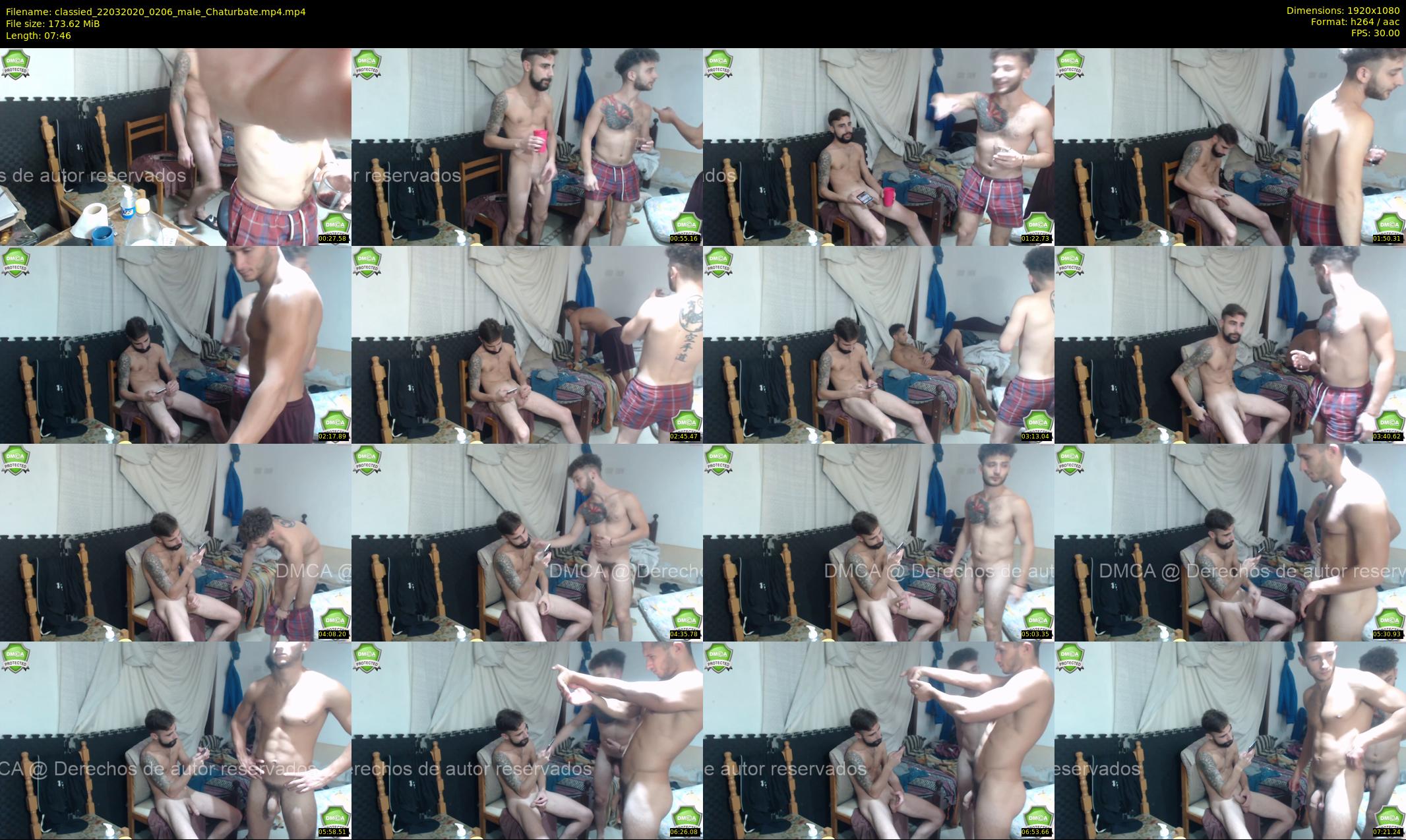classied — 8 minute Chaturbate male cam show recording, 1080p, Mar 22, 2020