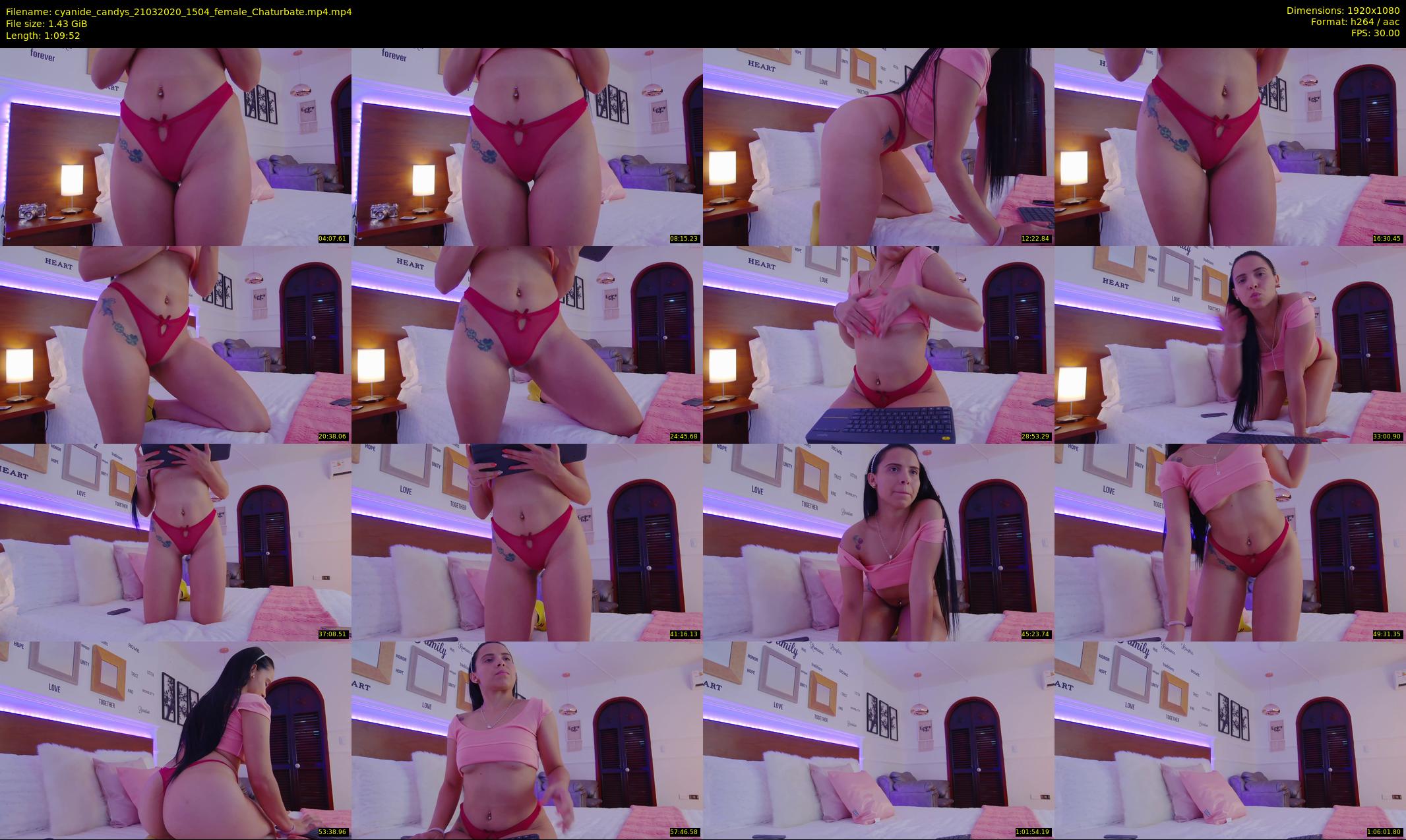 cyanide_candys — 70 minute Chaturbate female cam show recording, 1080p, Mar 21, 2020
