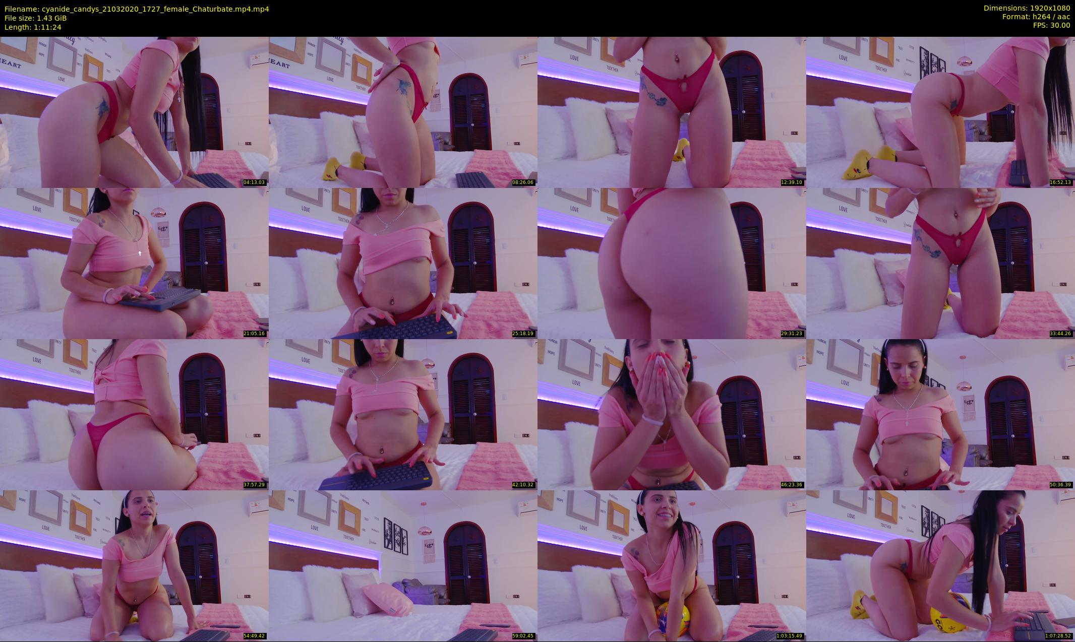 cyanide_candys — 72 minute Chaturbate female cam show recording, 1080p, Mar 21, 2020