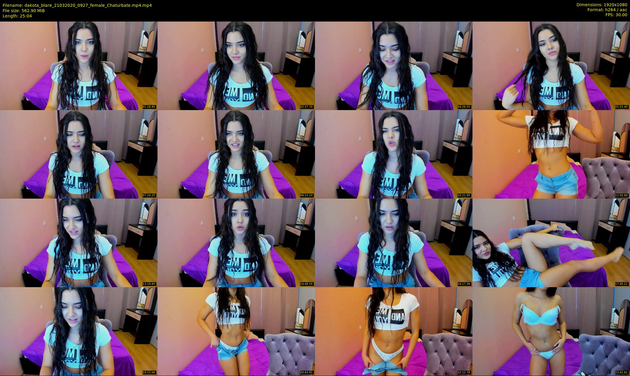 dakota_blare — 26 minute Chaturbate female cam show recording, 1080p, Mar 21, 2020