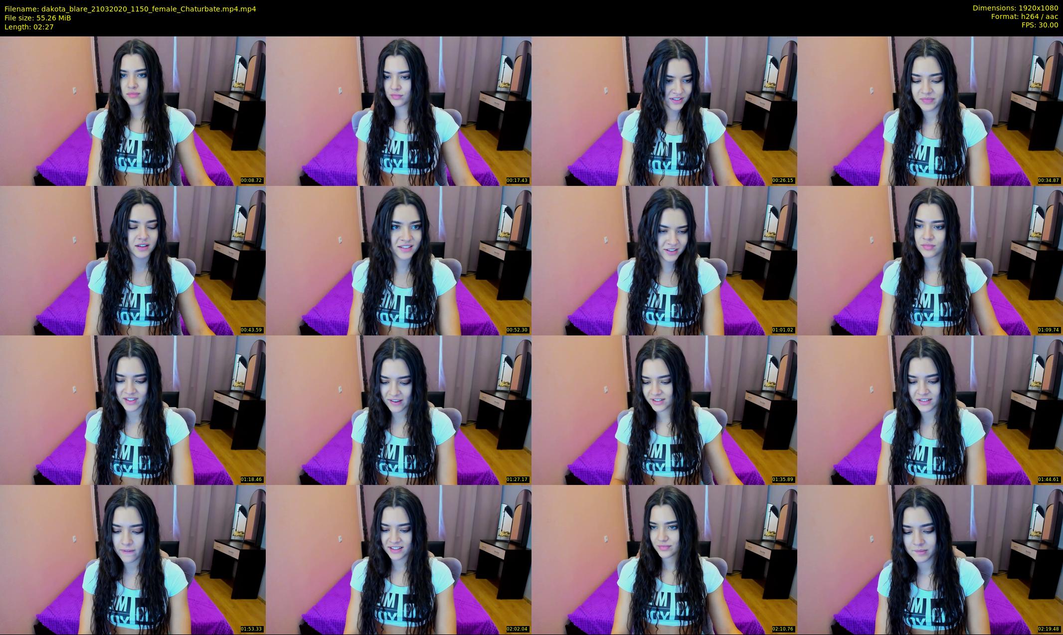 dakota_blare — 3 minute Chaturbate female cam show recording, 1080p, Mar 21, 2020