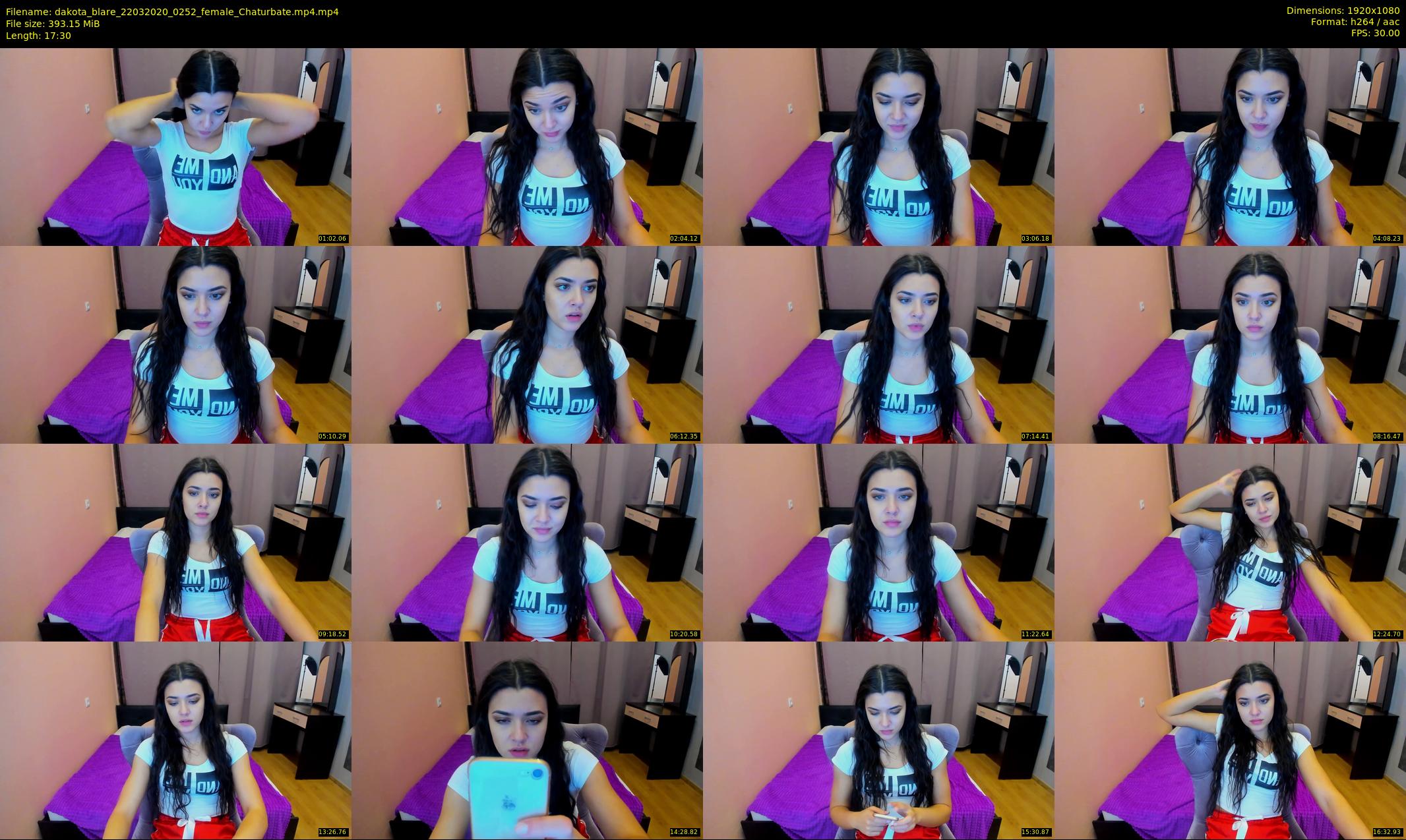 dakota_blare — 18 minute Chaturbate female cam show recording, 1080p, Mar 22, 2020