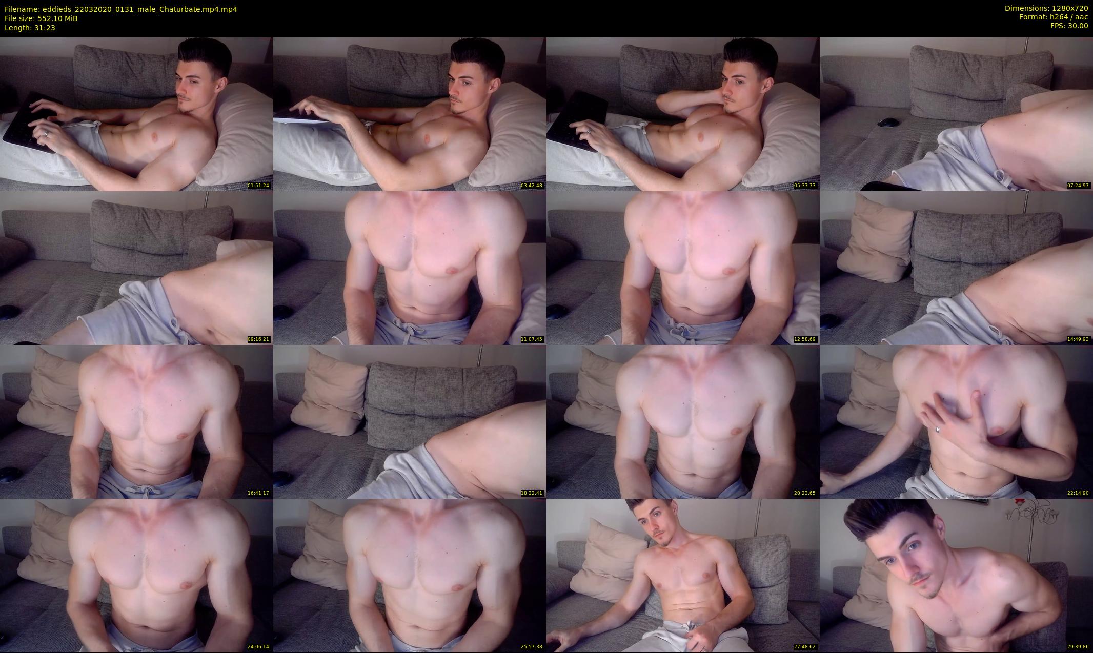 eddieds — 32 minute Chaturbate male cam show recording, 720p, Mar 22, 2020