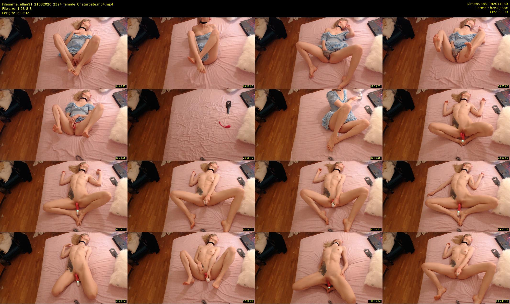 ellaa91 — 70 minute Chaturbate female cam show recording, 1080p, Mar 21, 2020