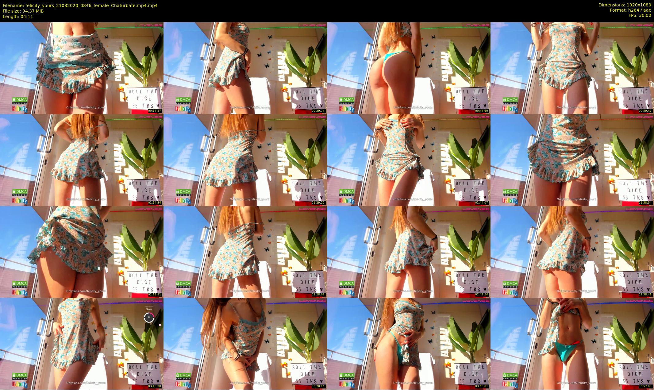 felicity_yours — 5 minute Chaturbate female cam show recording, 1080p, Mar 21, 2020