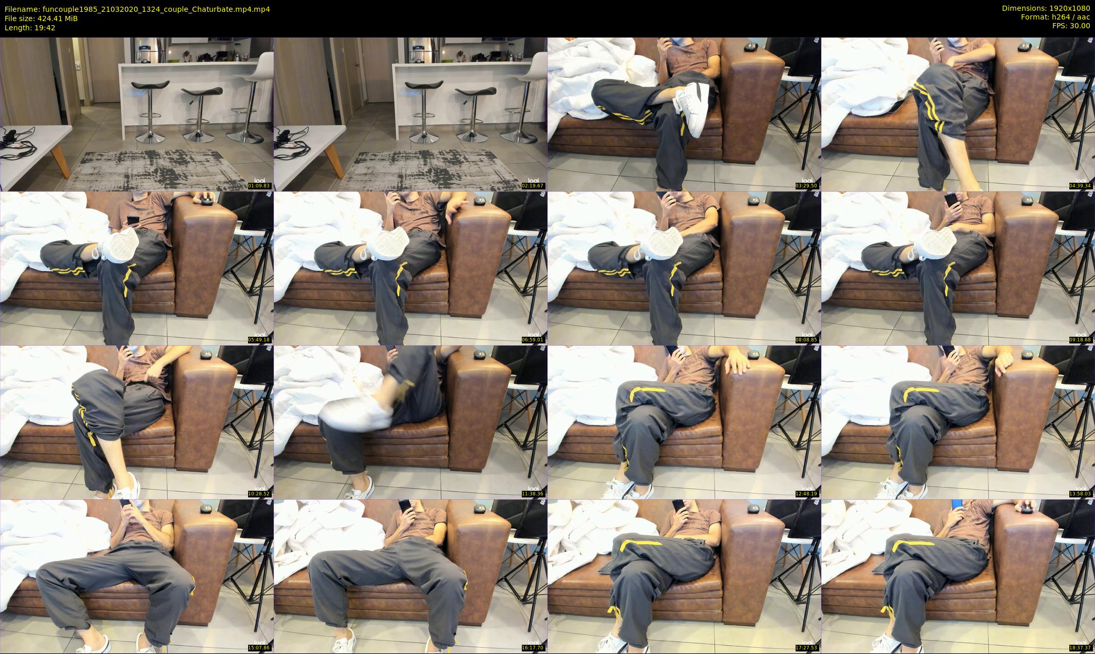 funcouple1985 — 20 minute Chaturbate couple cam show recording, 1080p, Mar 21, 2020