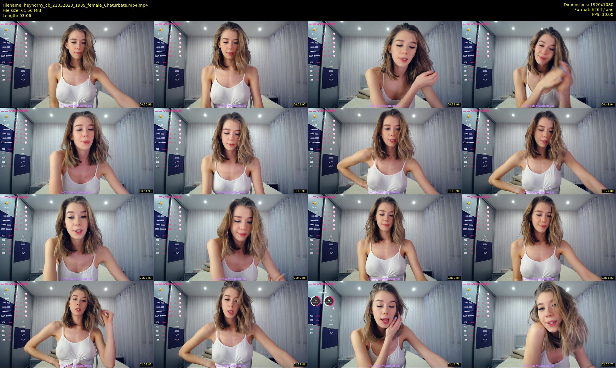 heyhorny_cb — 4 minute Chaturbate couple cam show recording, 1080p, Mar 21, 2020