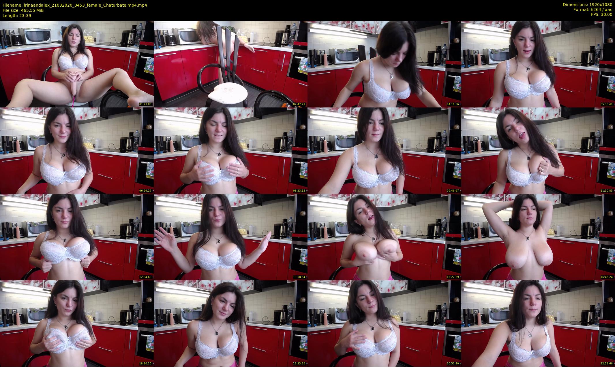 irinaandalex — 24 minute Chaturbate couple cam show recording, 1080p, Mar 21, 2020
