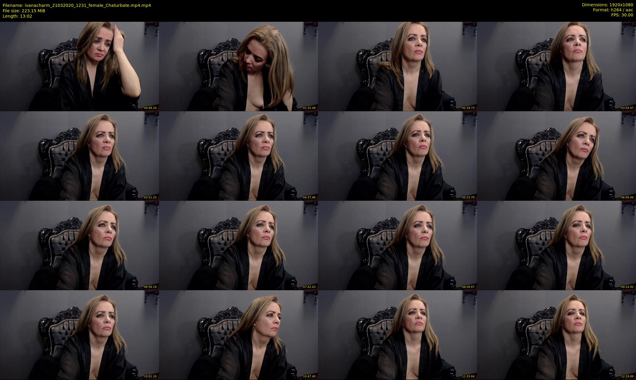 ivanacharm — 14 minute Chaturbate female cam show recording, 1080p, Mar 21, 2020