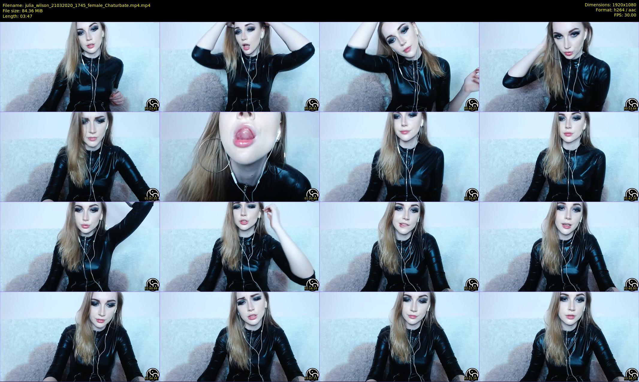 julia_wilson — 4 minute Chaturbate female cam show recording, 1080p, Mar 21, 2020
