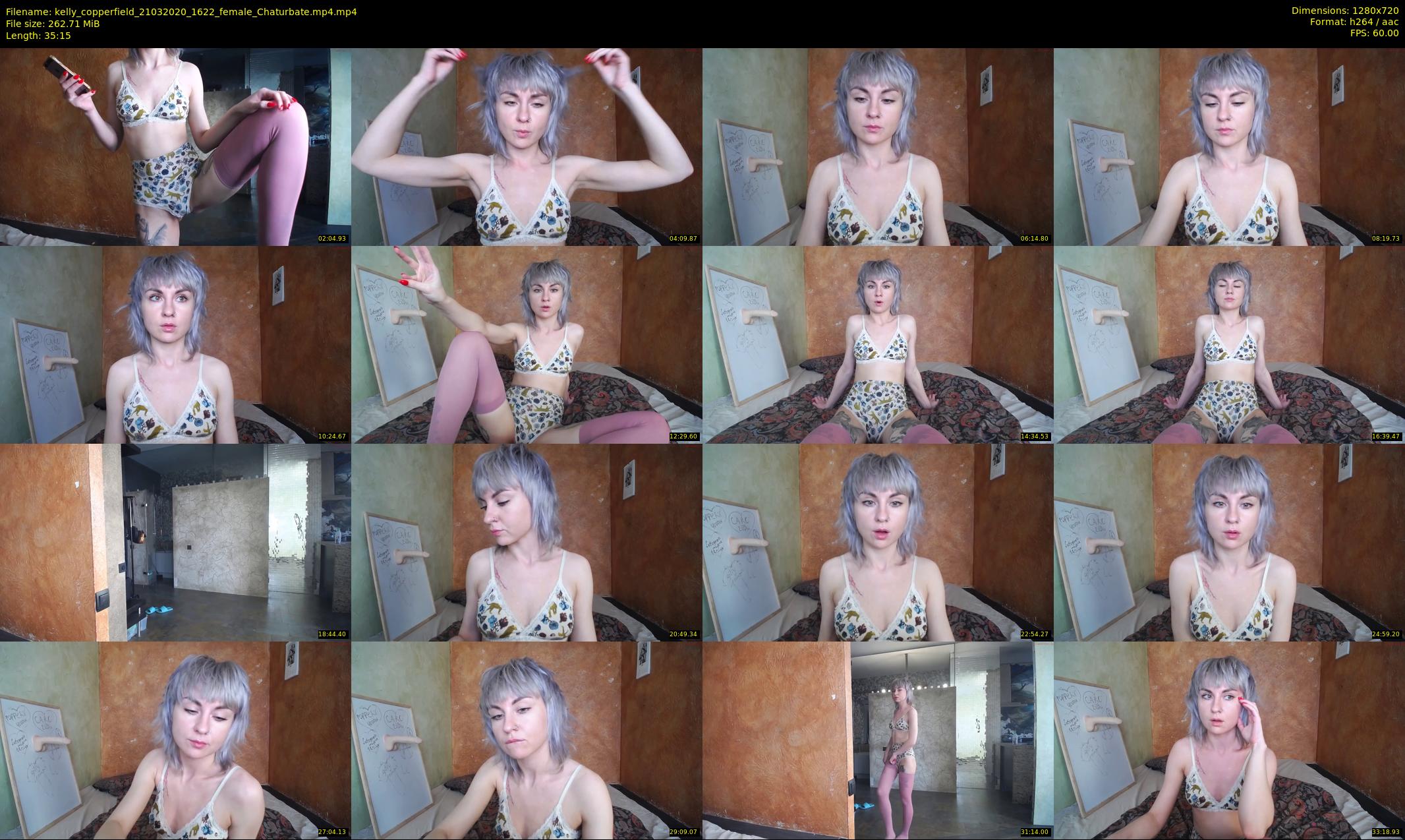 kelly_copperfield — 36 minute Chaturbate female cam show recording, 720p, Mar 21, 2020