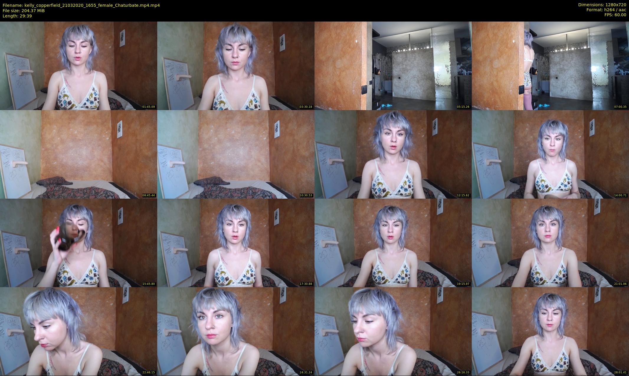 kelly_copperfield — 30 minute Chaturbate female cam show recording, 720p, Mar 21, 2020