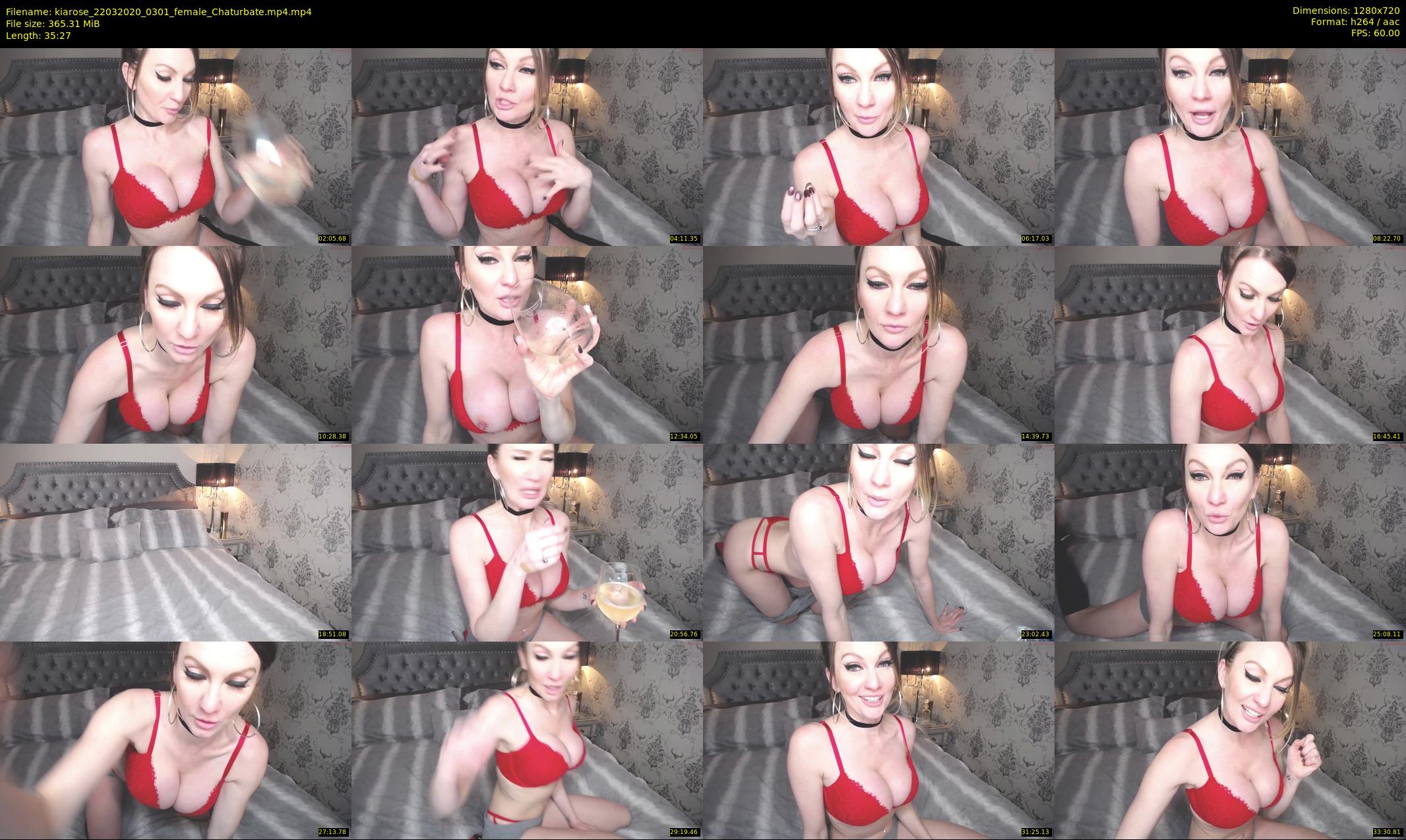 kiarose — 36 minute Chaturbate female cam show recording, 720p, Mar 22, 2020